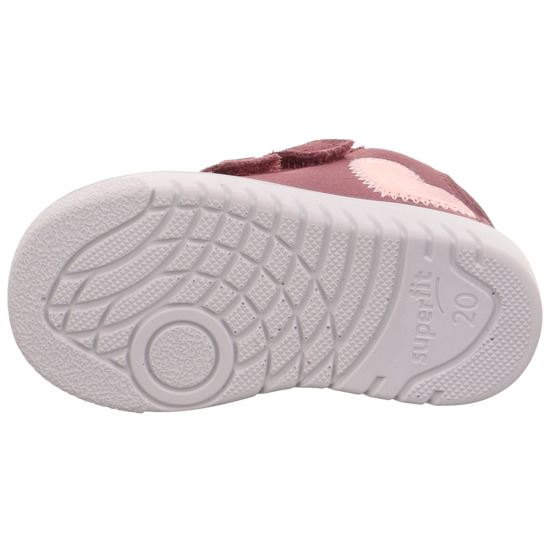 Superfit Supies ankelhøy sneaker, redpink