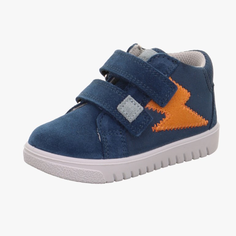 Superfit Supies ankelhøy sneaker Blå - 11050321-blue/orang-20 - 1