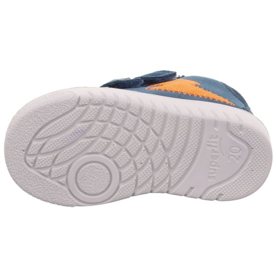 Superfit Supies ankelhøy sneaker, blueorange