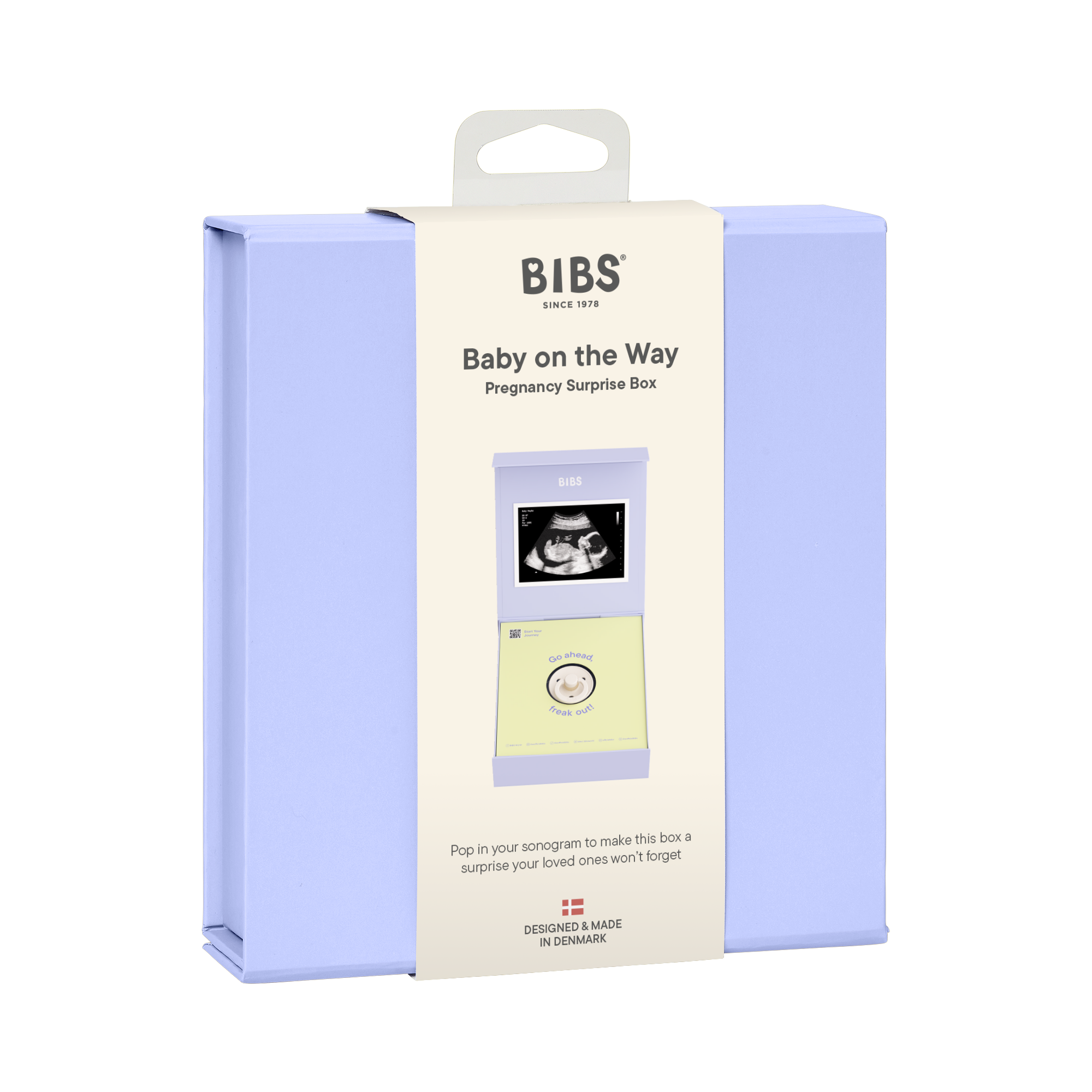 BIBS Baby On The Way Gavesett Latex Str 1, Ivory