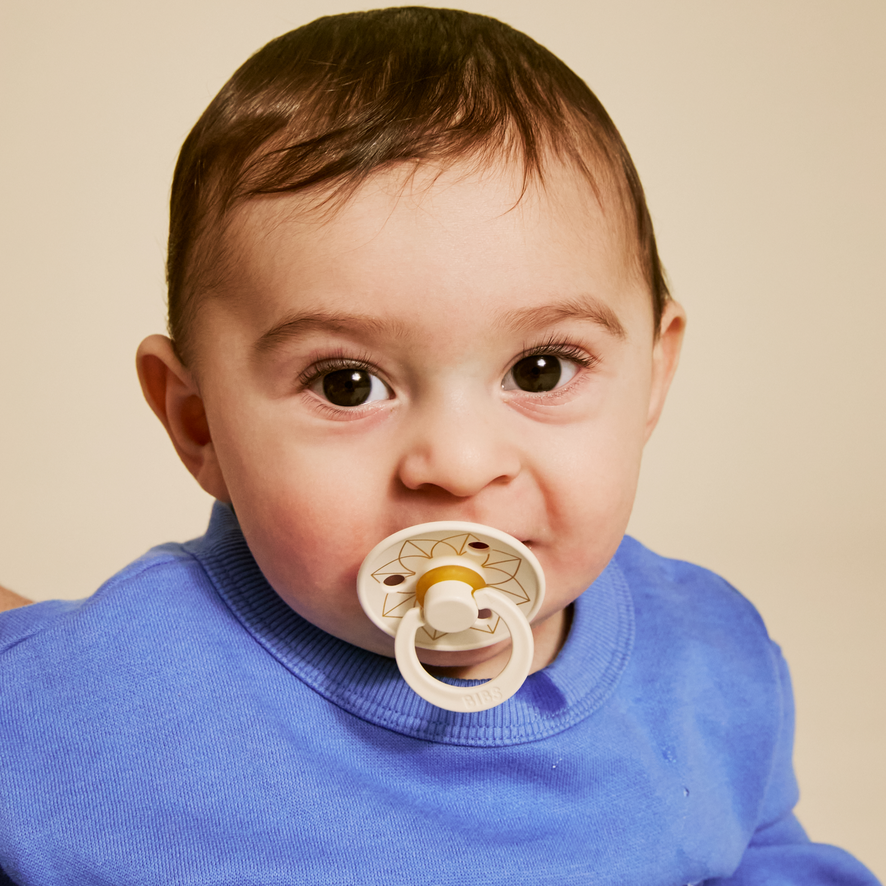 Pacifier Studio Colour 2-pk Noor Latex, ivorygold