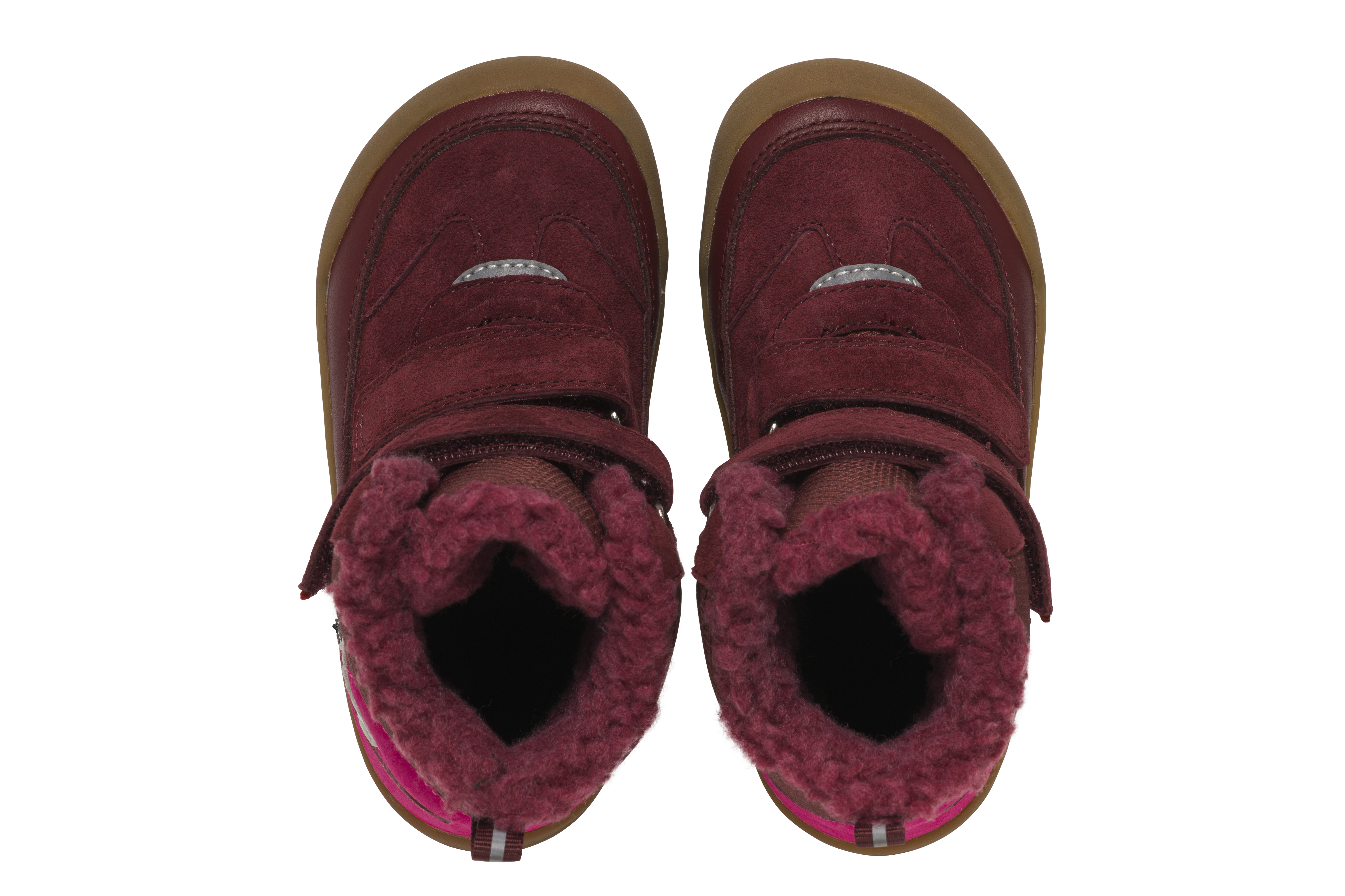 Viking Alv Barefoot Paw Warm WP 2V, burgundy