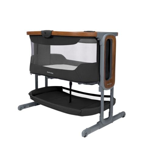 Iora Pro Elegance - Bedside Crib, graphite