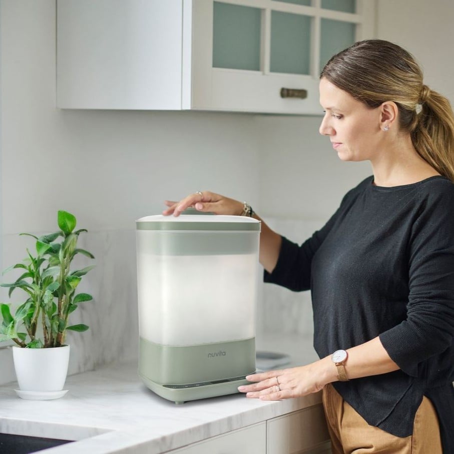SteriDry 1088 sterilisator med tørking 2 i 1, sagegreen