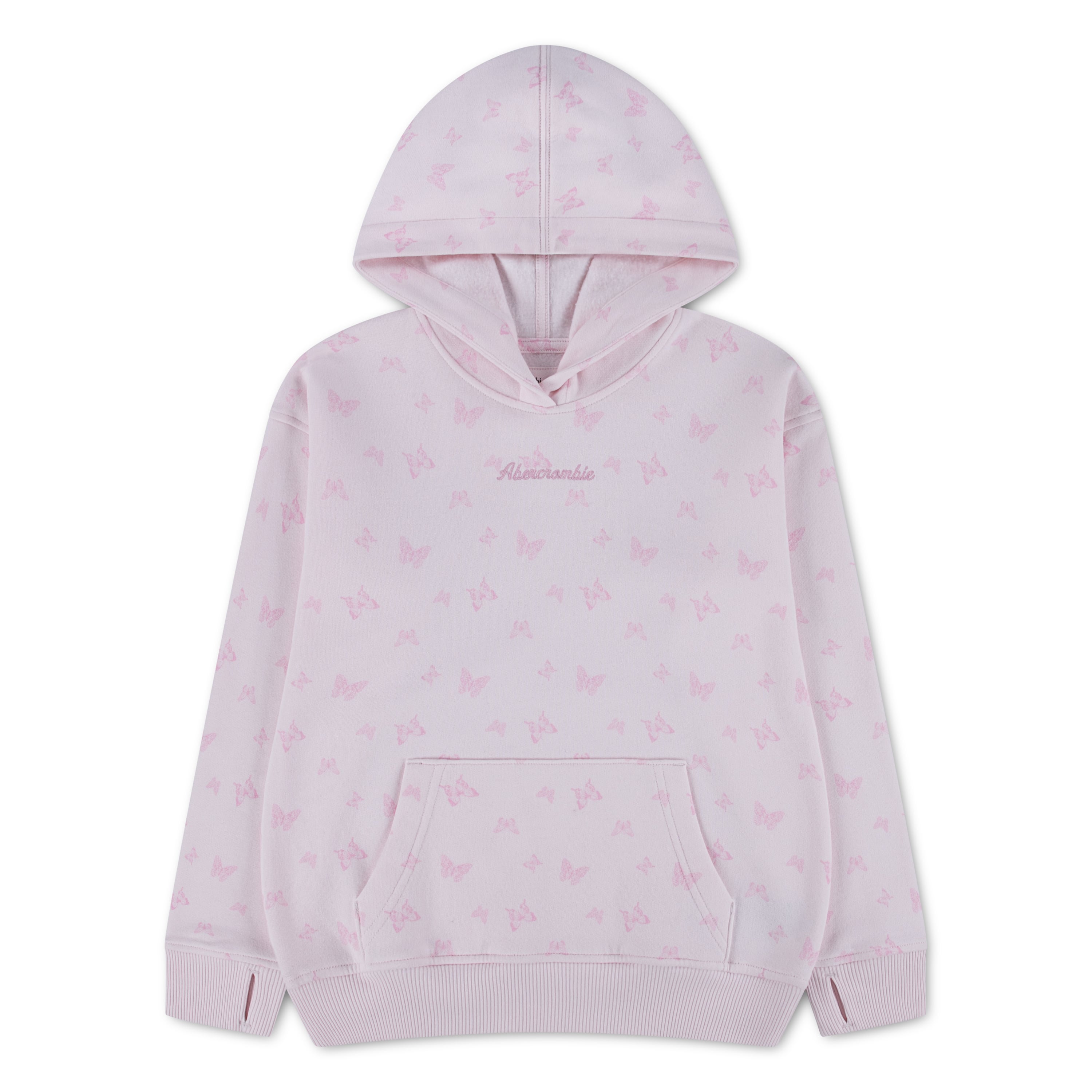 Abercrombie hettegenser, pinkbutterflyfloral