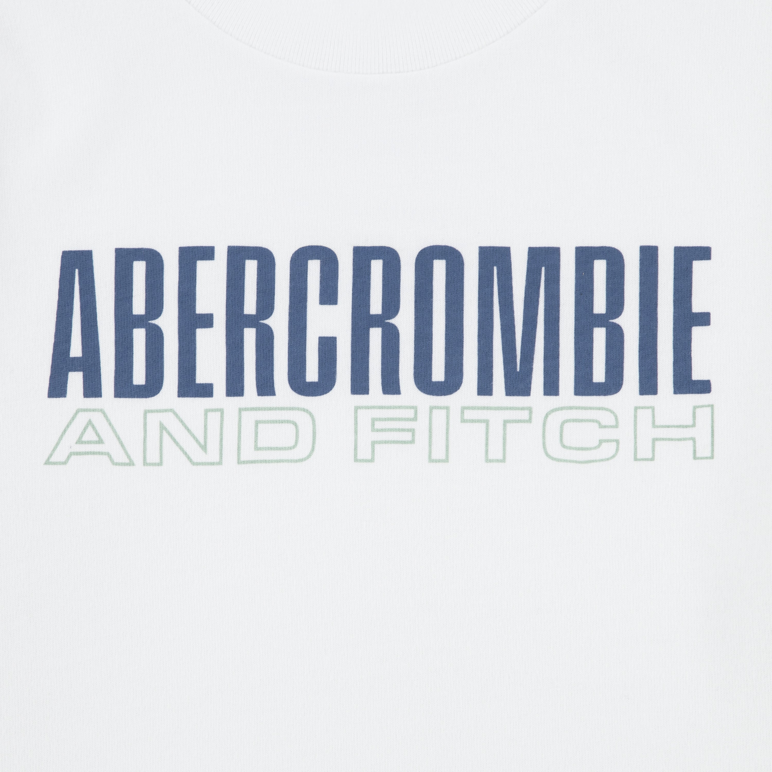 Abercrombie 3pk t-skjorter, brightwhite