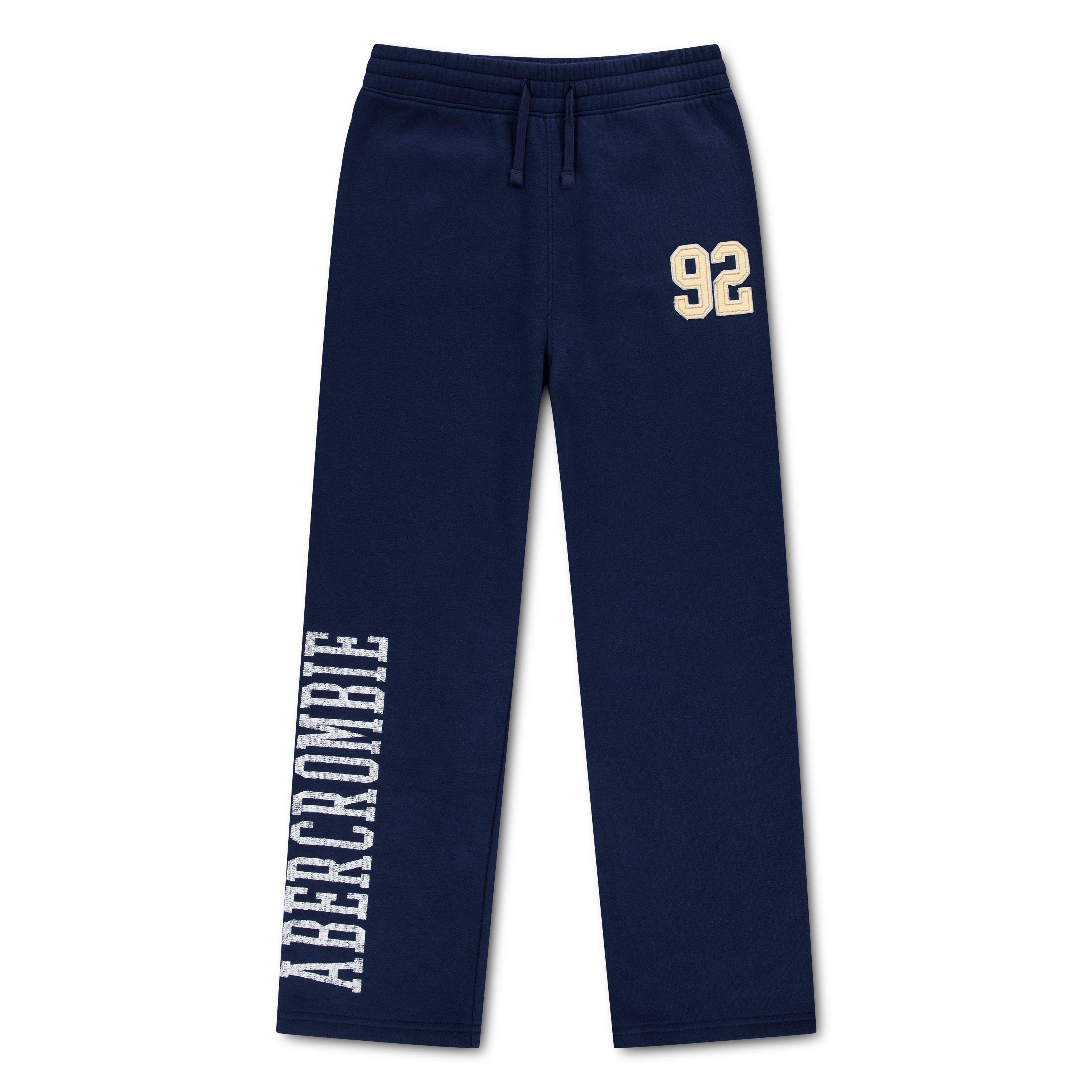 Abercrombie fleecebukse, navyblazer