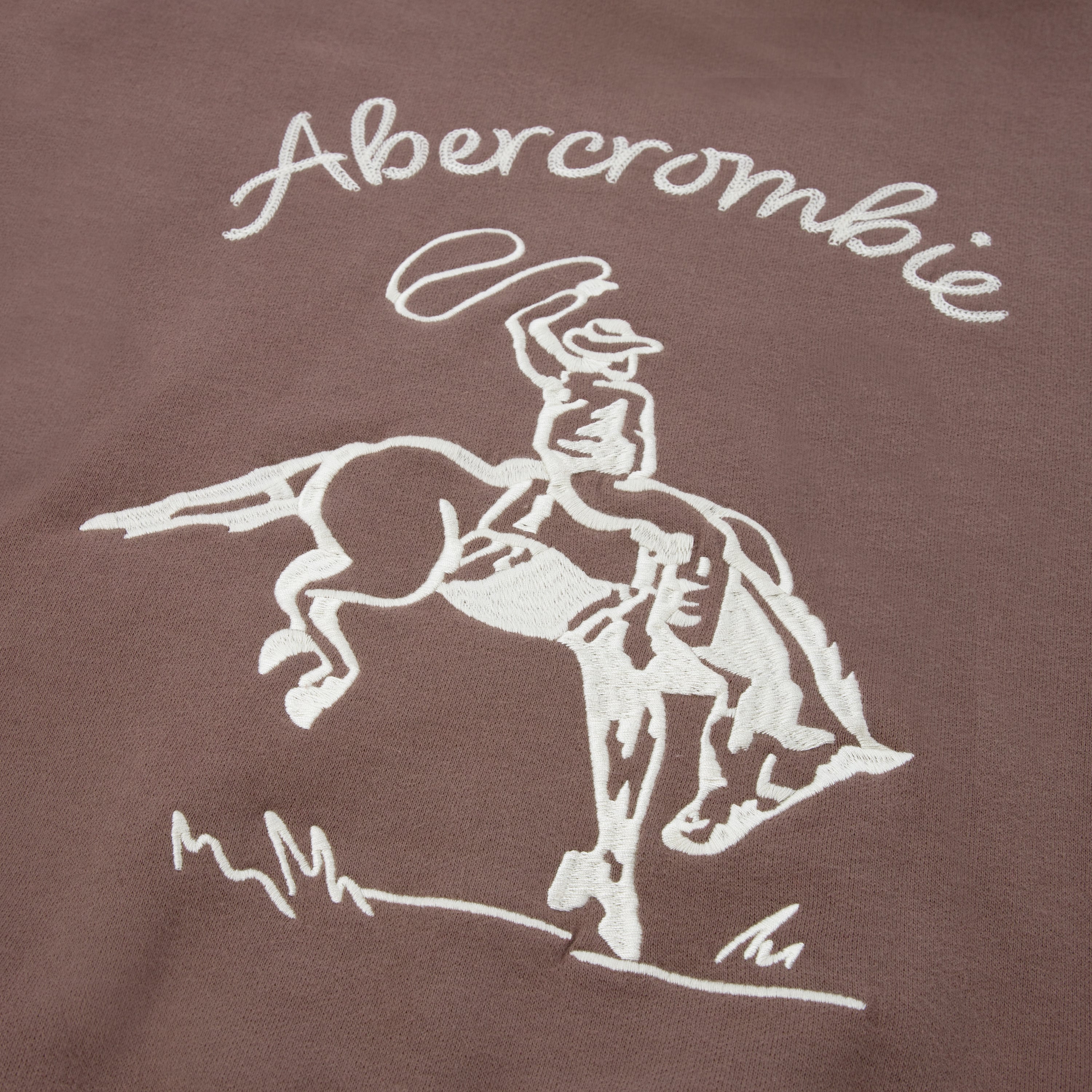 Abercrombie Saddle Up hettegenser, deeptaupe