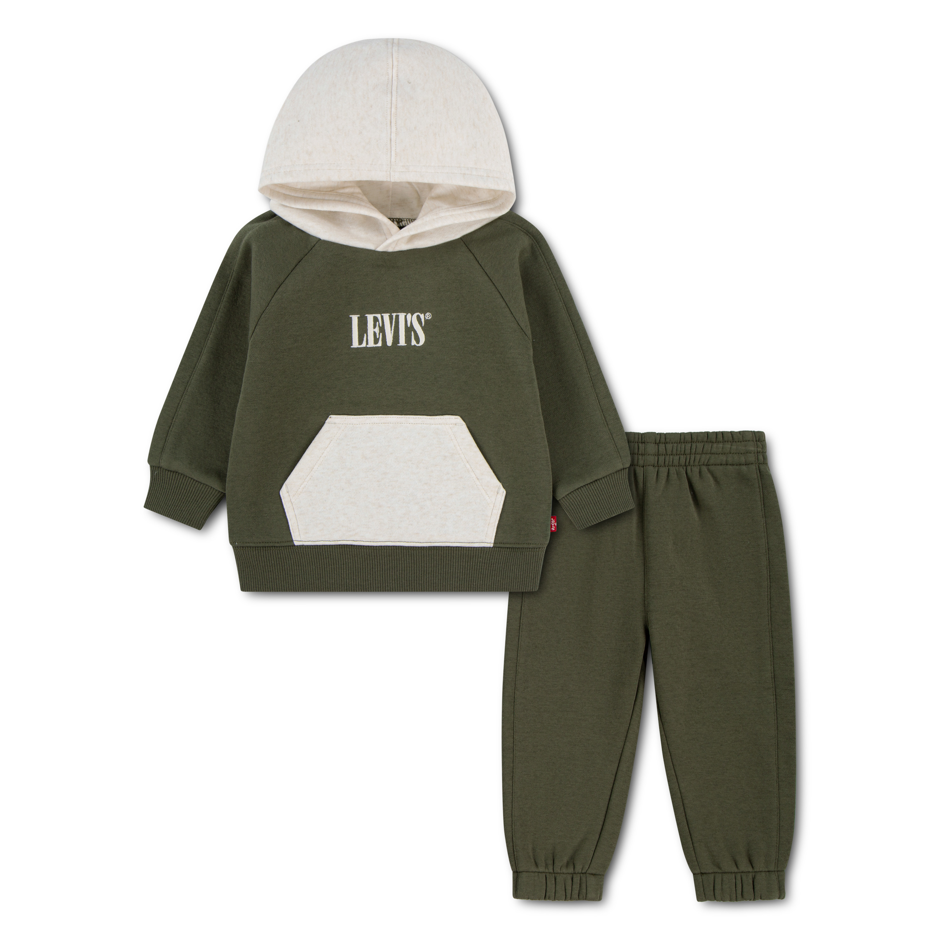 Levi's® Colorblocked joggedress Grønn - 11050657-OliveNight-12 mnd - 1