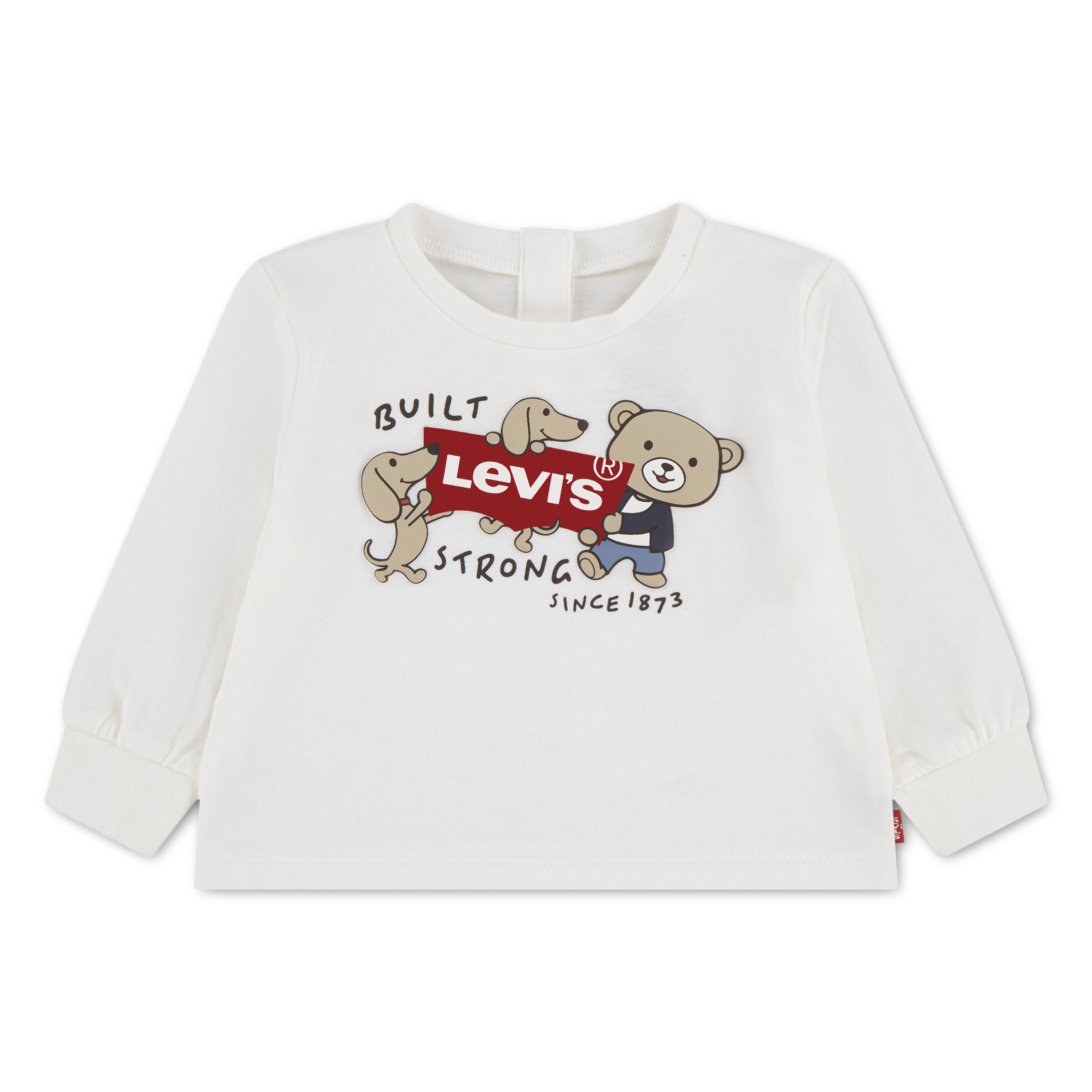 Levi's® Levi and Friends genser Hvit - 11050658-Egret-9 mnd - 1