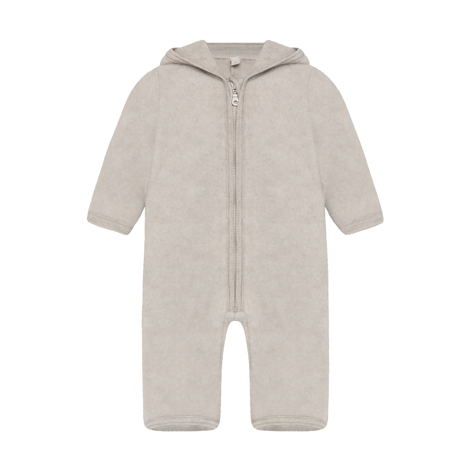 HutteliHut ulldress i merinoullfleece, camelmelange