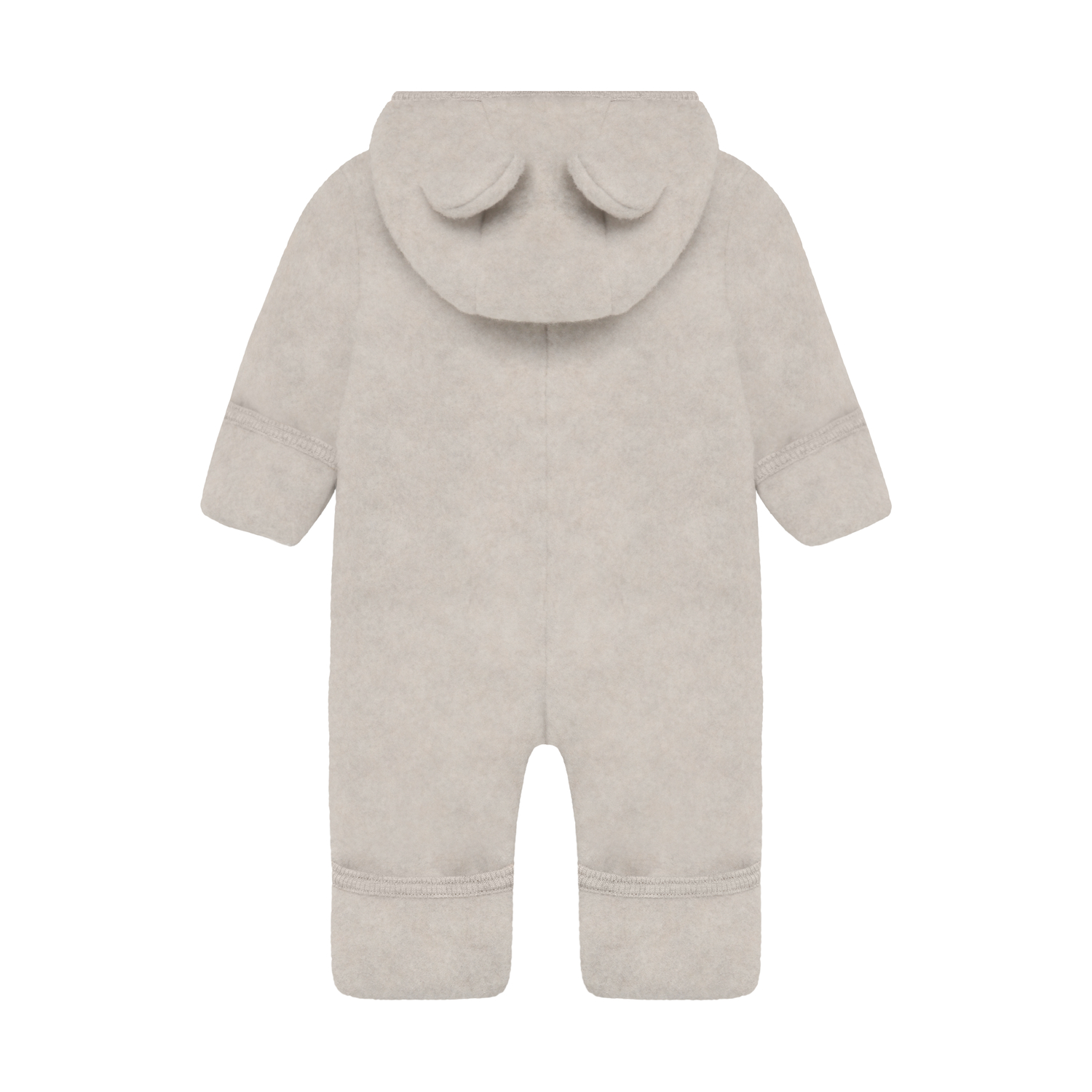 HutteliHut ulldress i merinoullfleece, camelmelange
