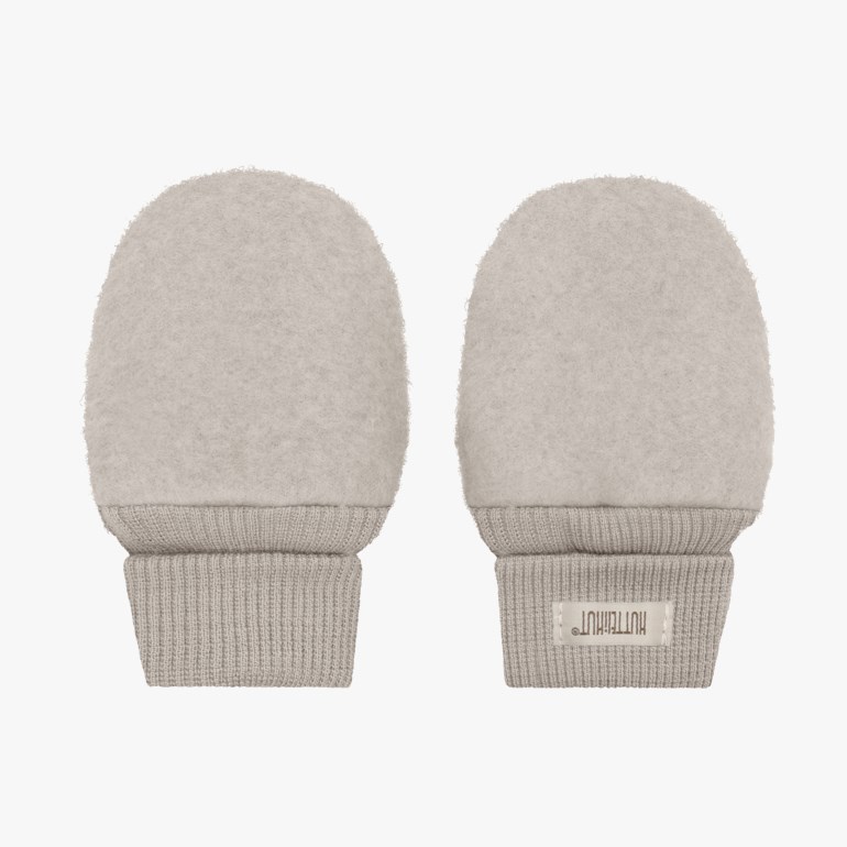 HutteliHut Mittens Wool Fleece Brun - 11050675-Camel Mela-50-56 cm - 1