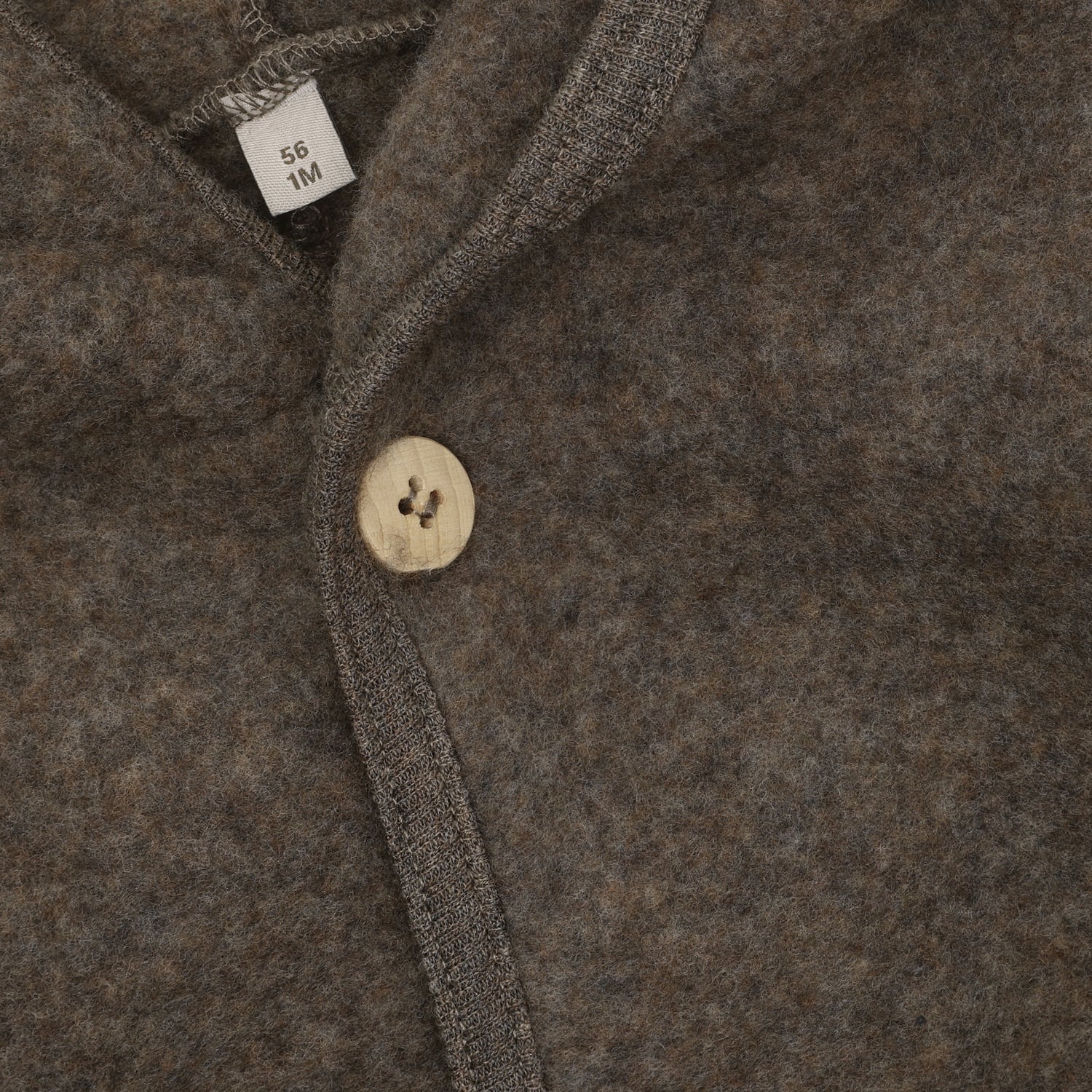HUTTEliHUT Pixie Ullfleechedress Merino, Brunmelert