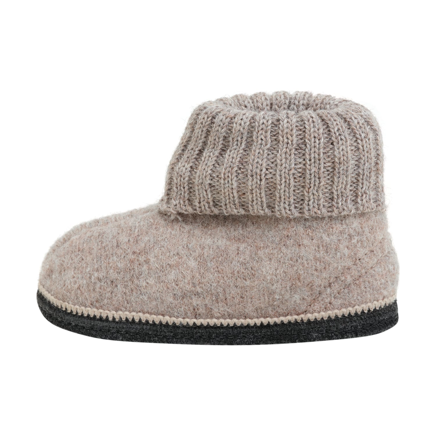 HutteliHut Slippers Wool, camelmelange