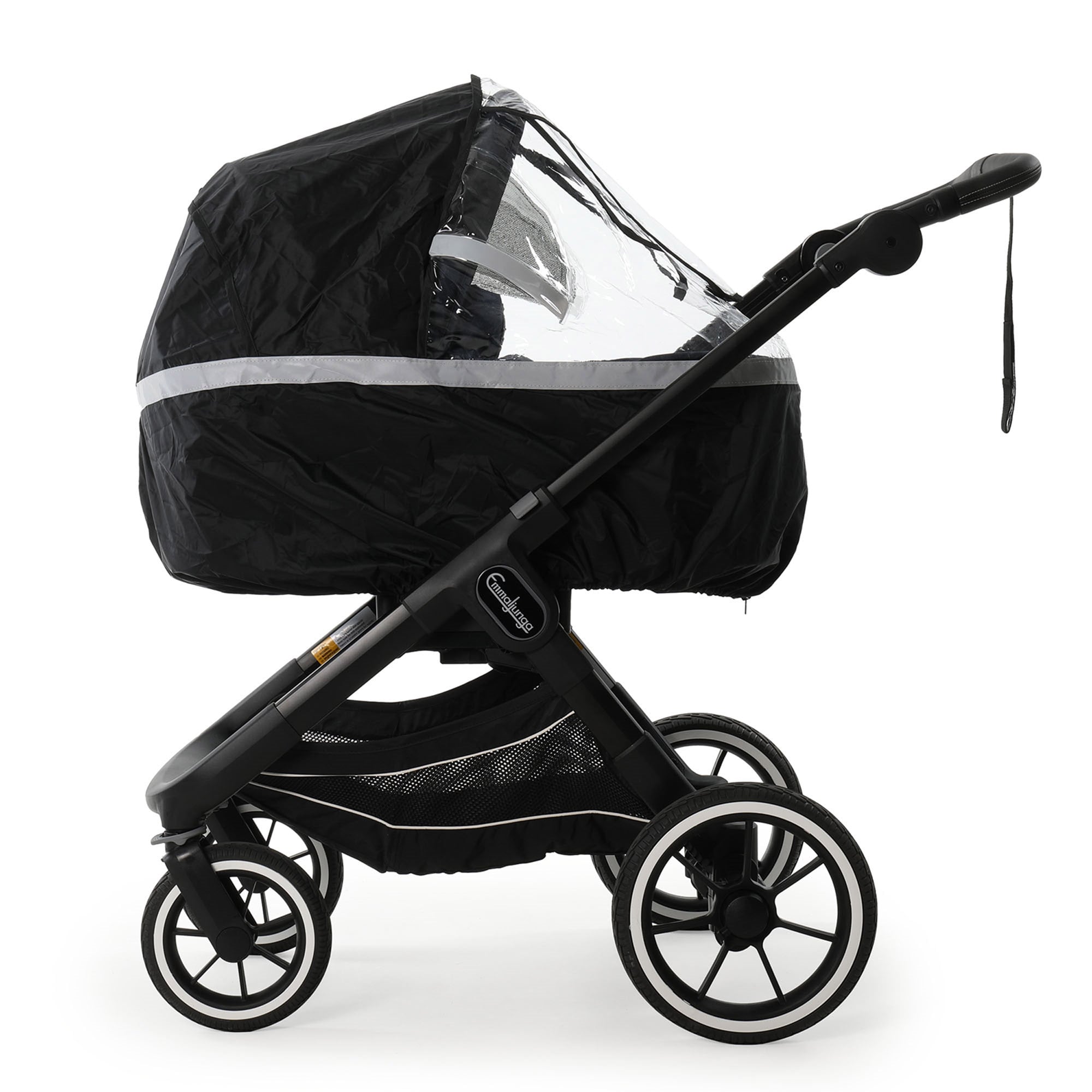 Emmaljunga Regntrekk Large (FLAT+ Liggedel) (2027), black
