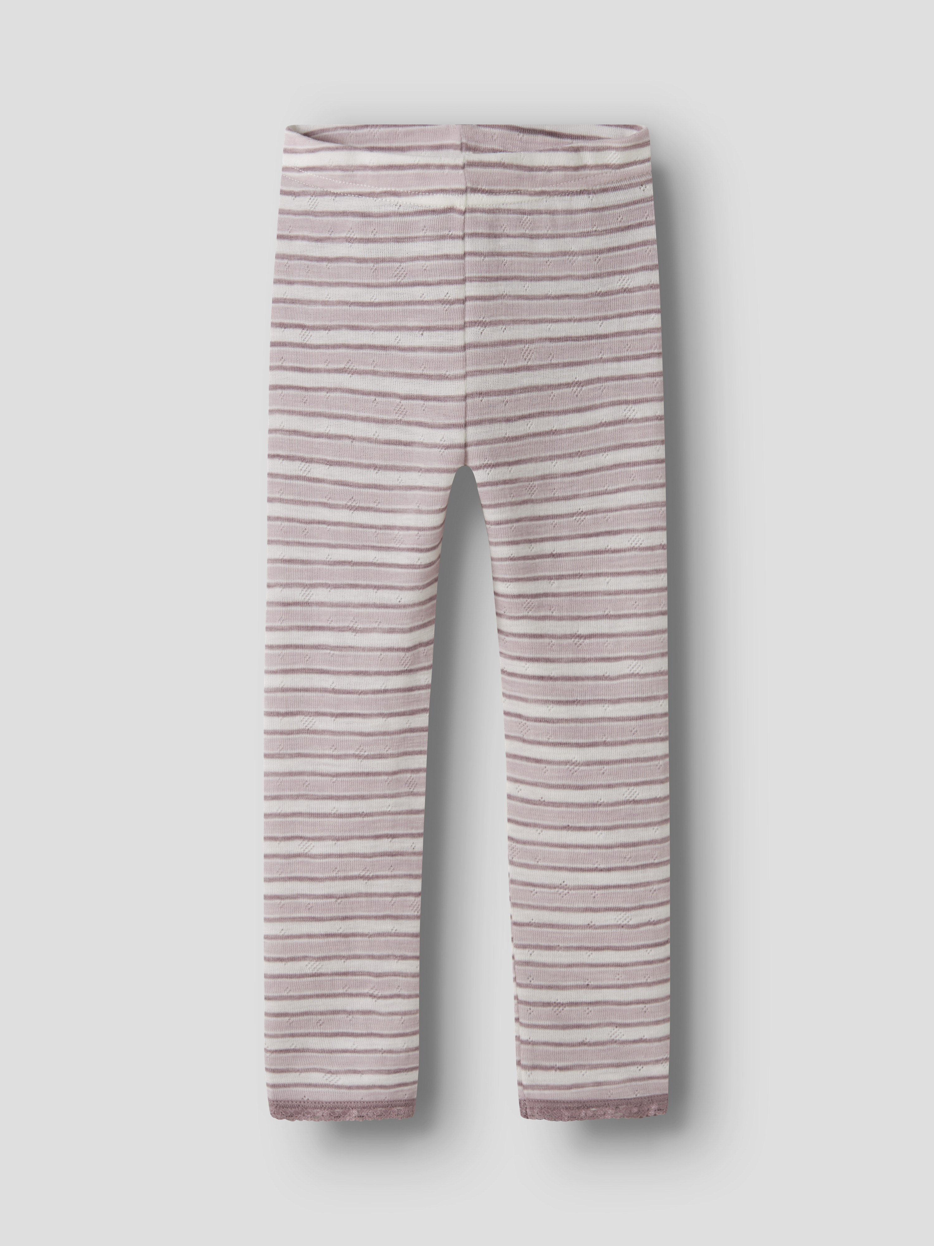Name It Snow White Violet Ice + Toadstool Nmfwang Ull Needle Leggings Noos