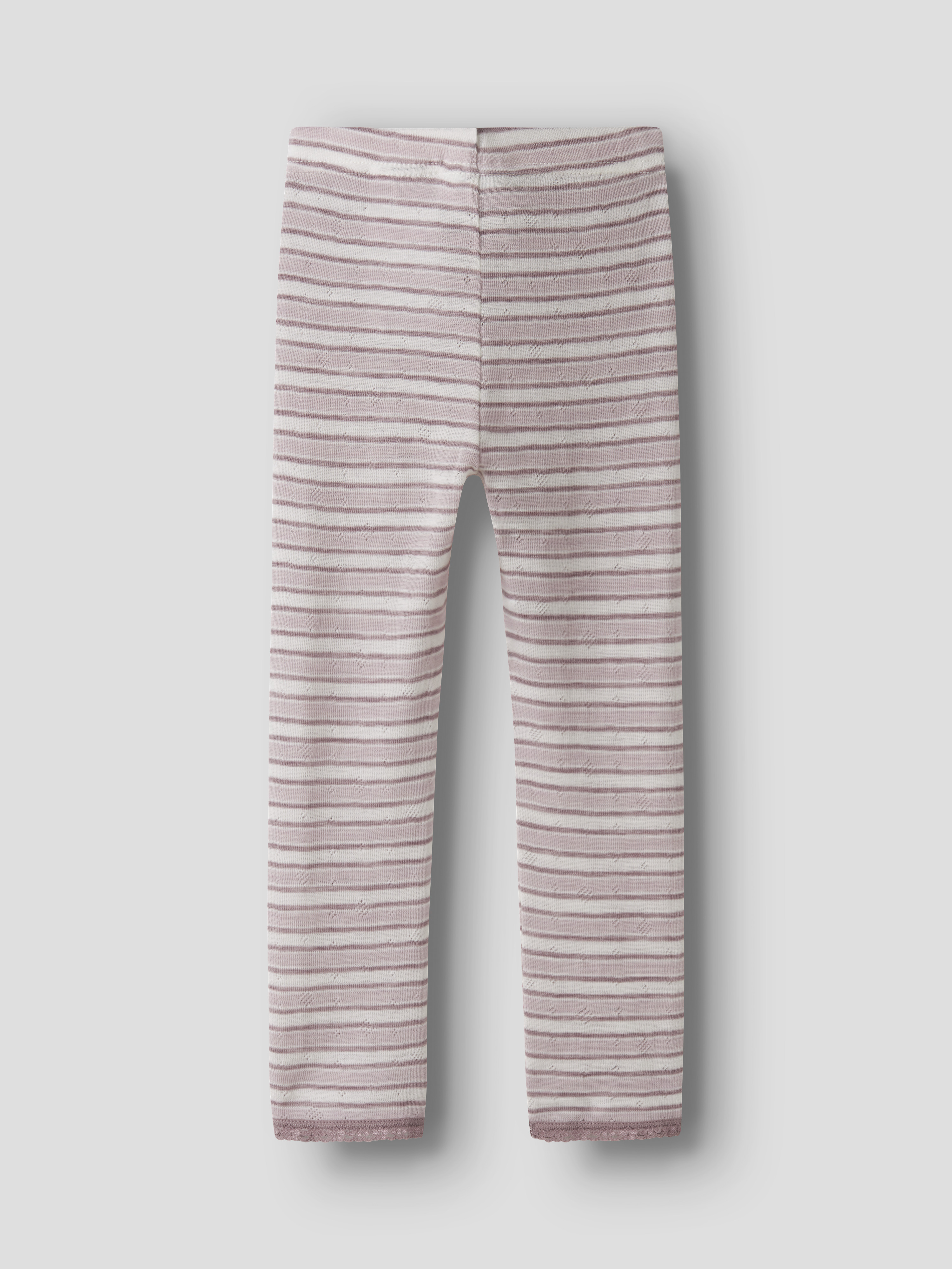 Name It Snow White Violet Ice + Toadstool Nmfwang Ull Needle Leggings Noos
