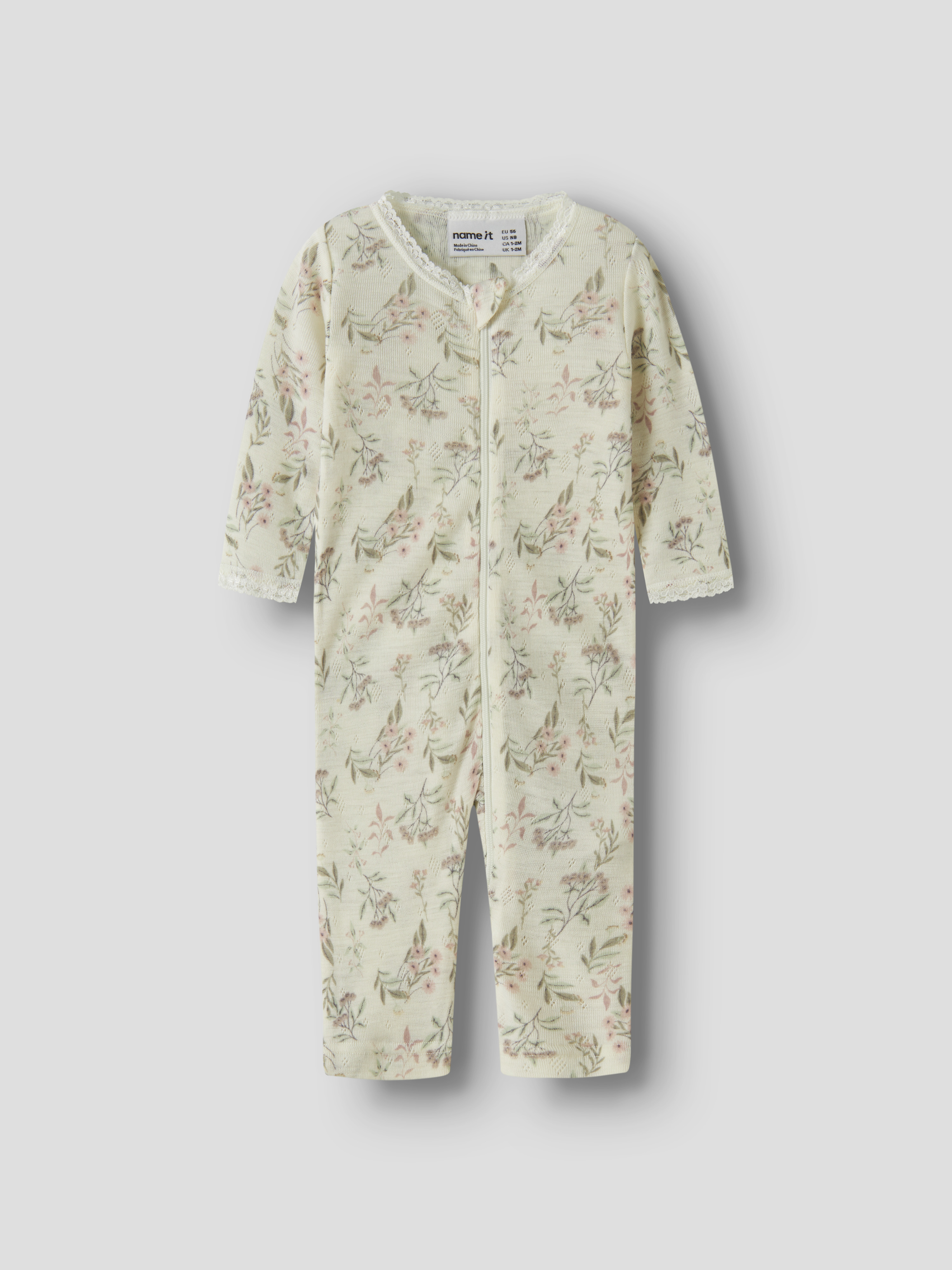 name it baby WANG Ullpysj NOOS - Snow White | Flowers & Leafs