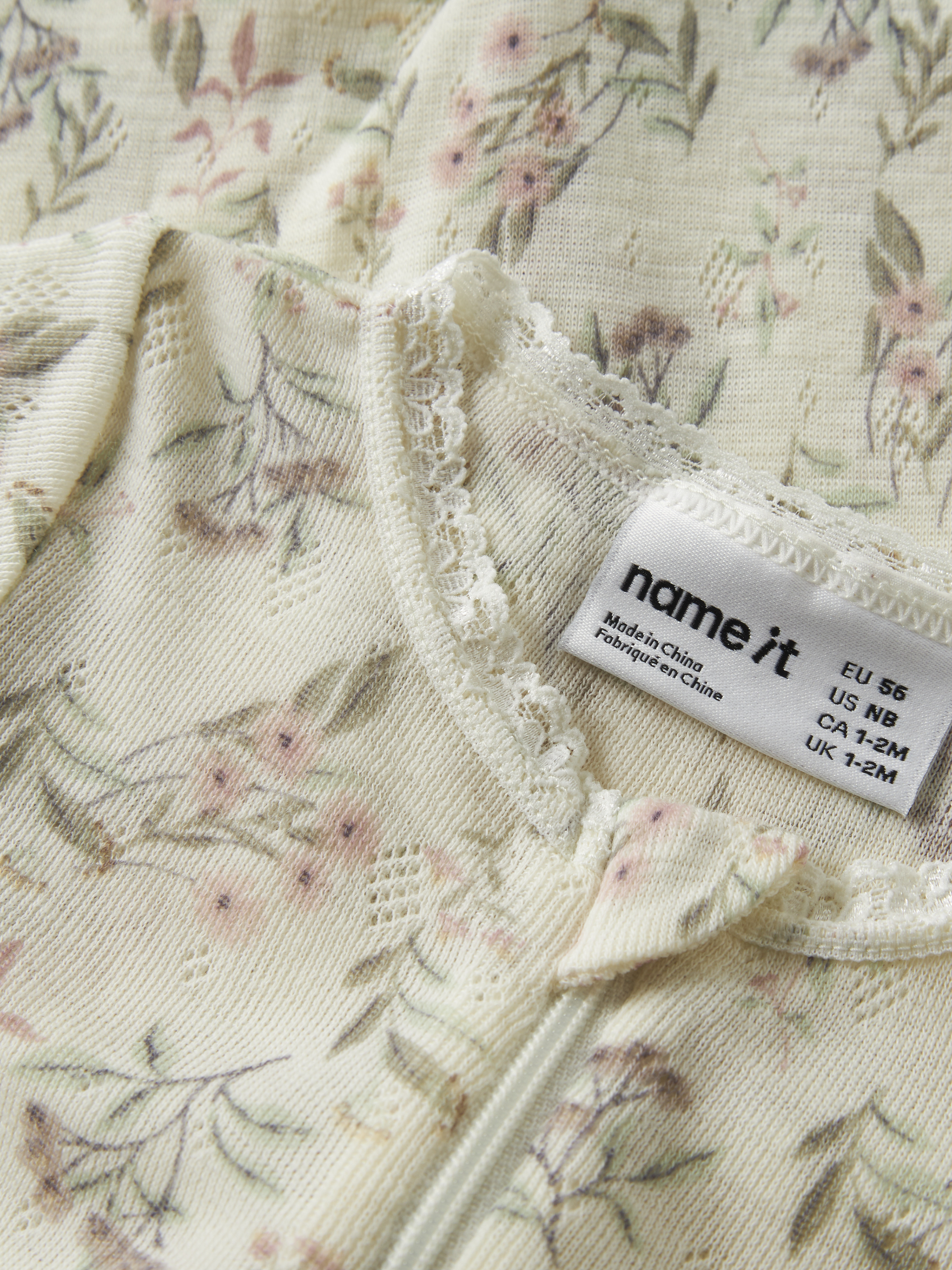 name it baby WANG Ullpysj NOOS - Snow White | Flowers & Leafs