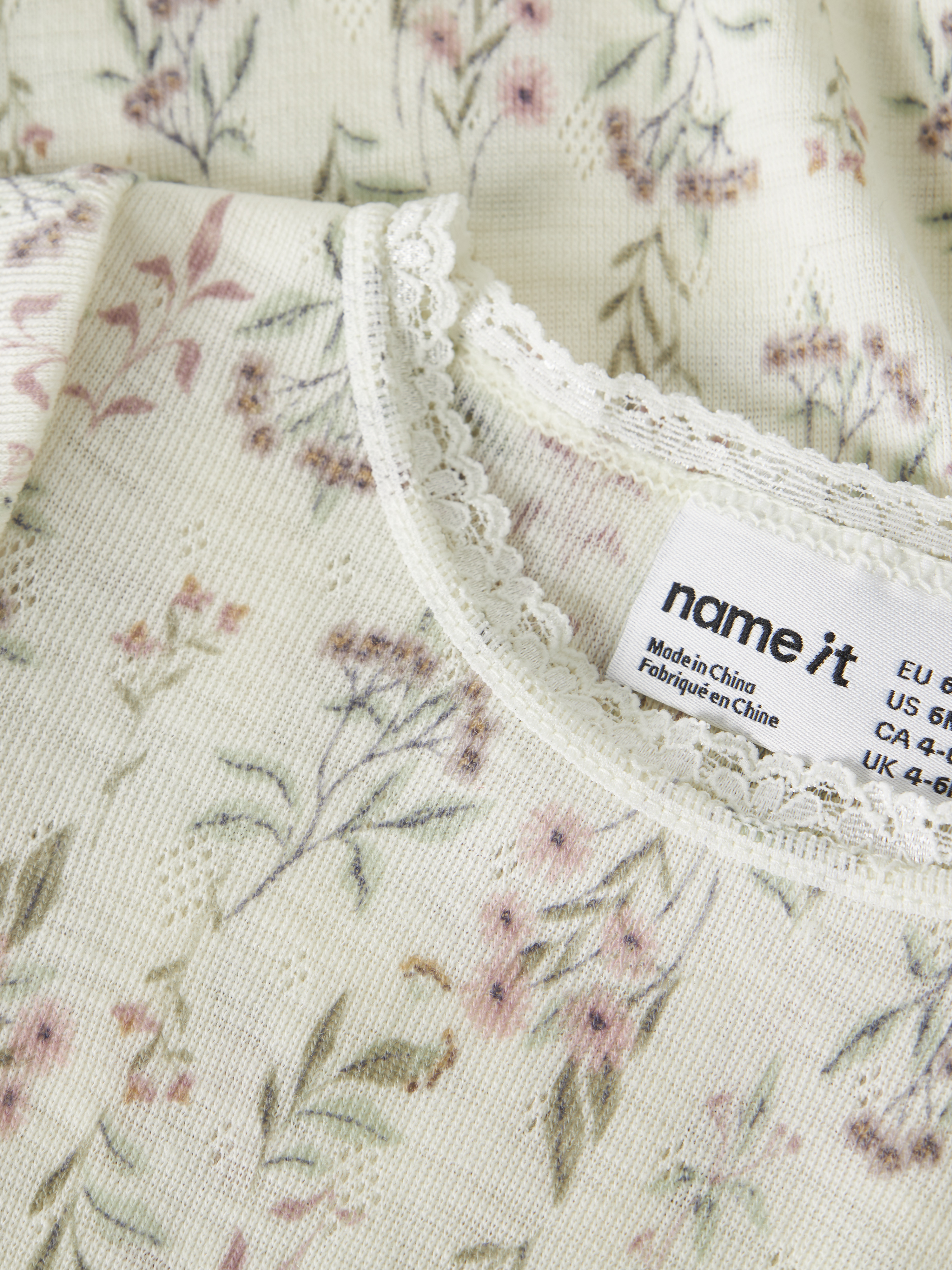 name it baby WANG Ull Body NOOS - Snow White | Flowers & Leaves