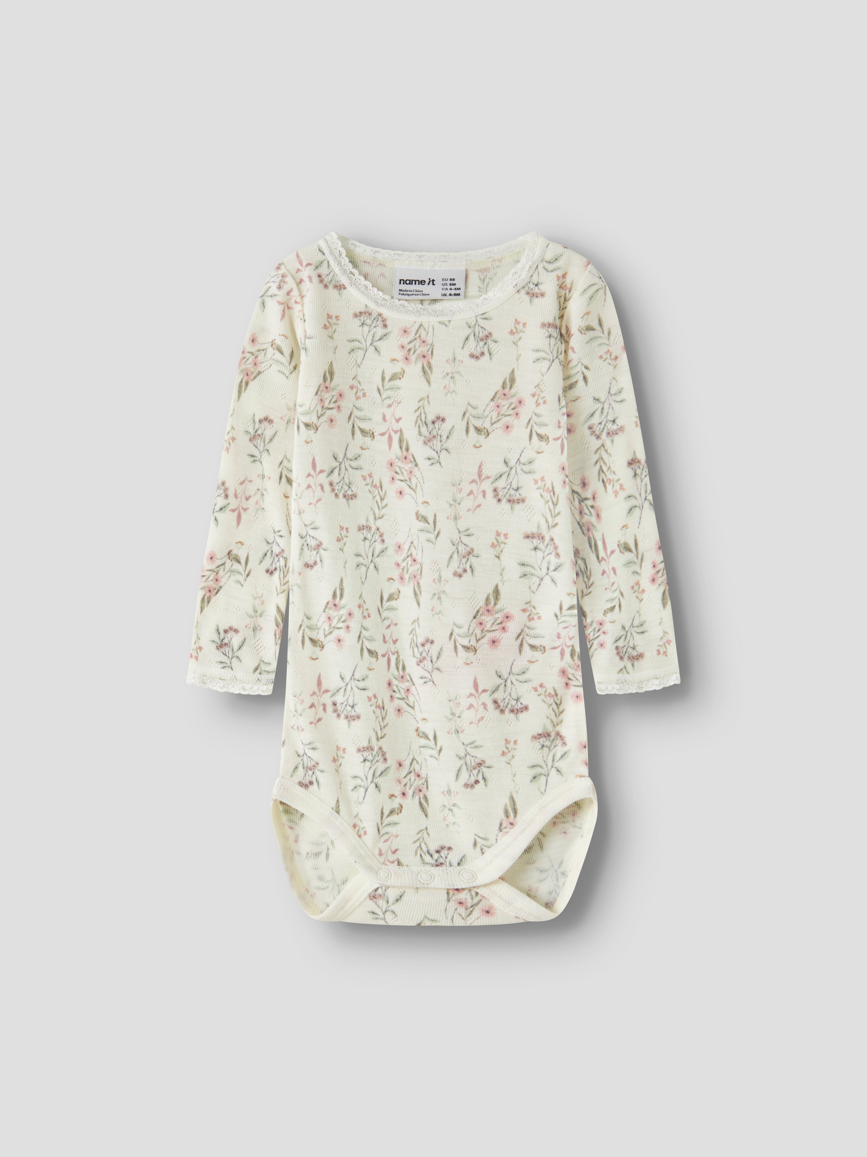 name it baby WANG Ull Body NOOS - Snow White | Flowers & Leaves