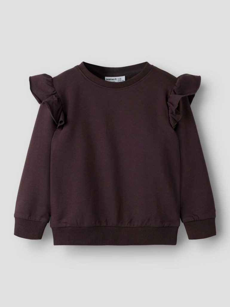 Name It Kluisi genser Rød - 11050756-ChocolateP-80 cm - 1
