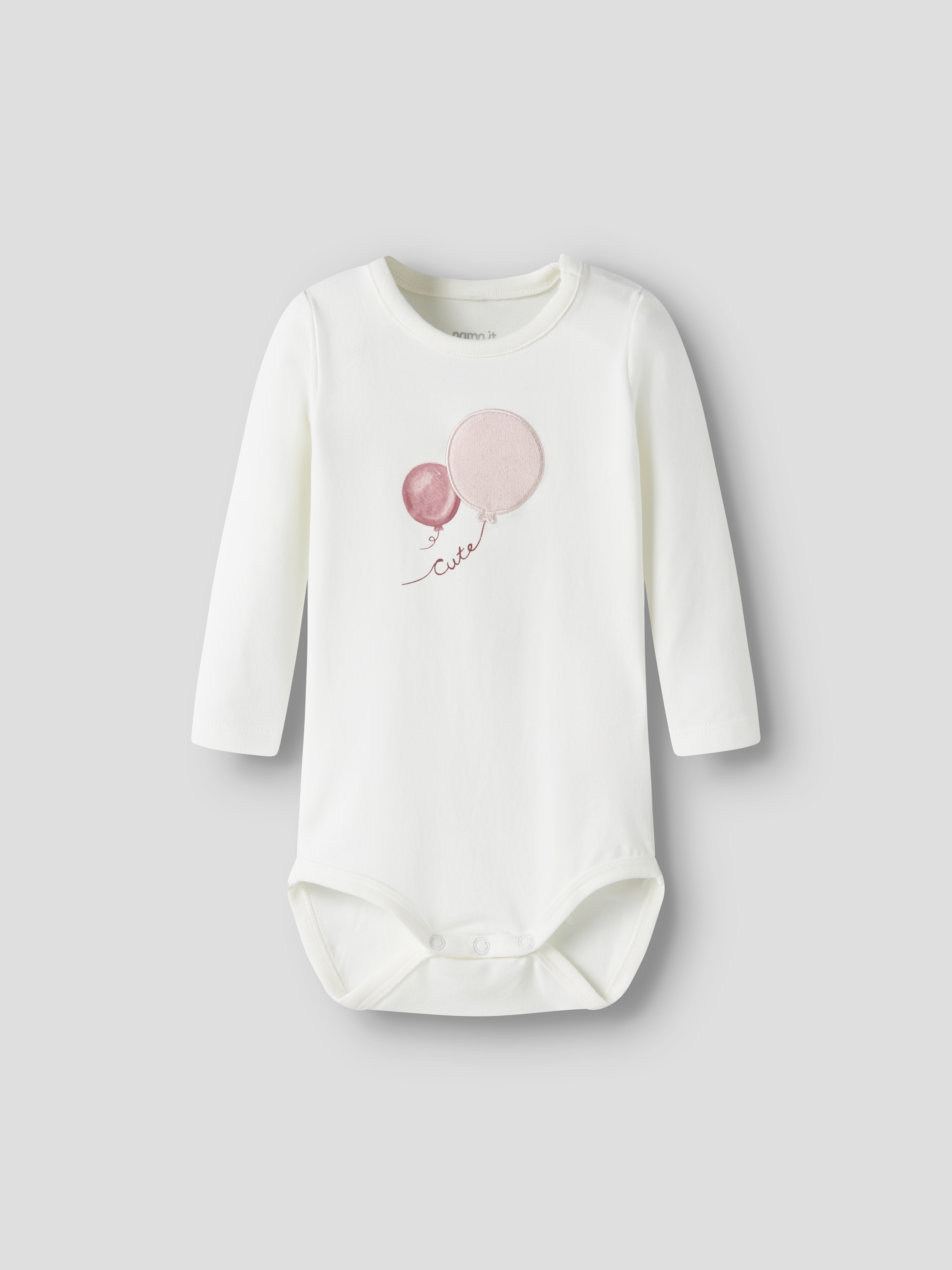 Name It Naime body Hvit - 11050776-Cloud Danc-50 cm - 1