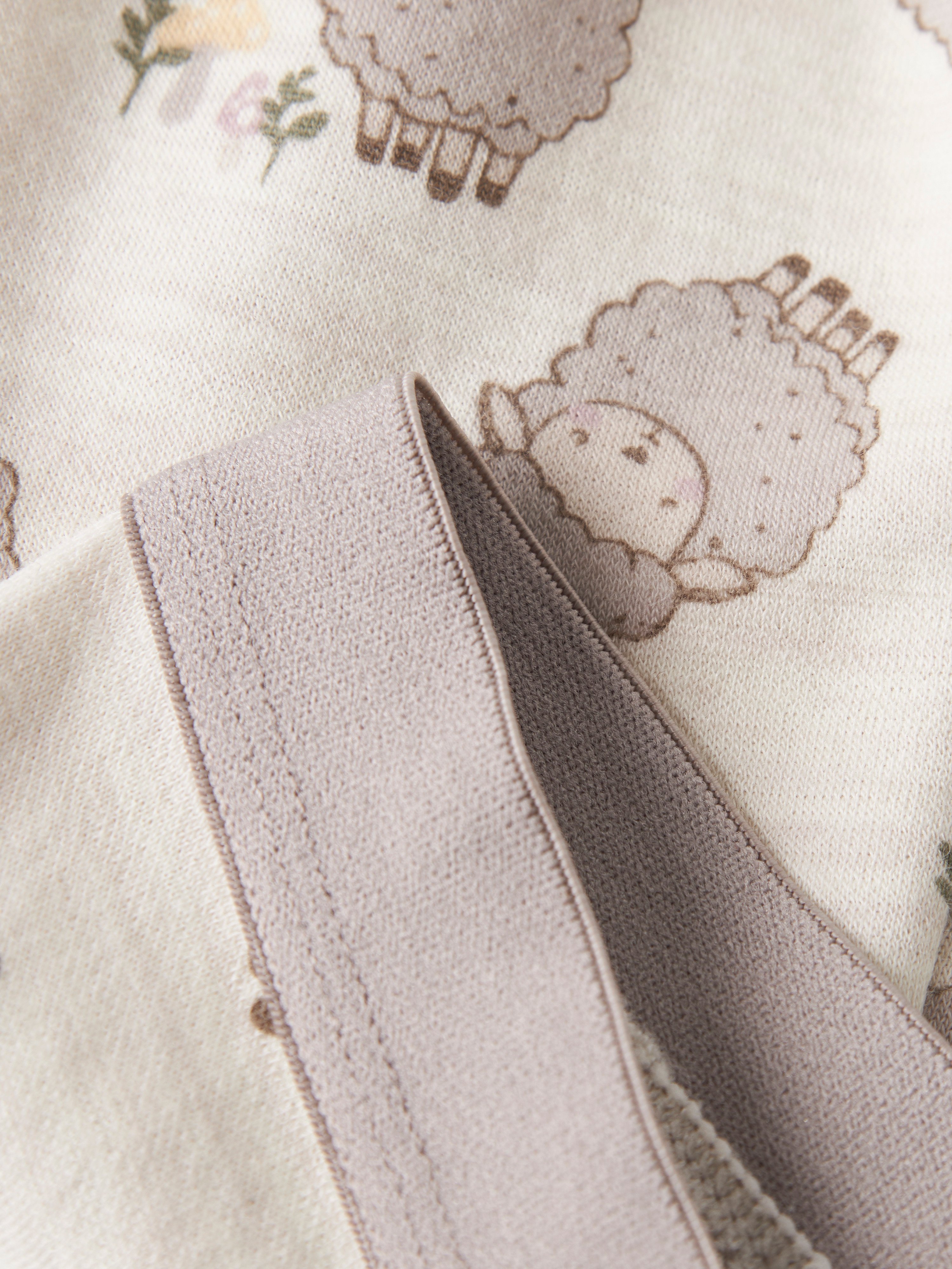 Name It Wup ull/bomull legging, peyotemelangesheep