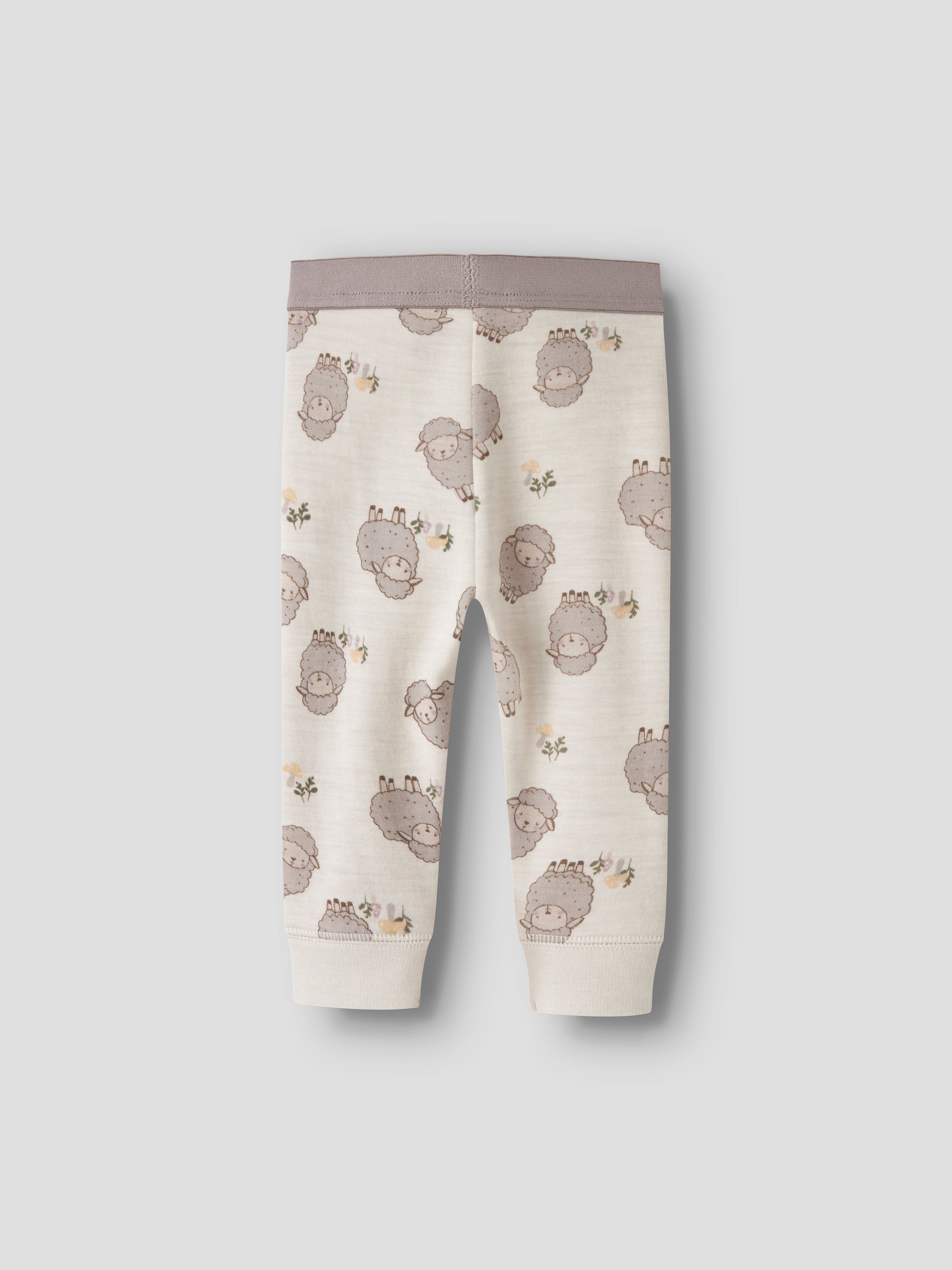 Name It Wup ull/bomull legging, peyotemelangesheep