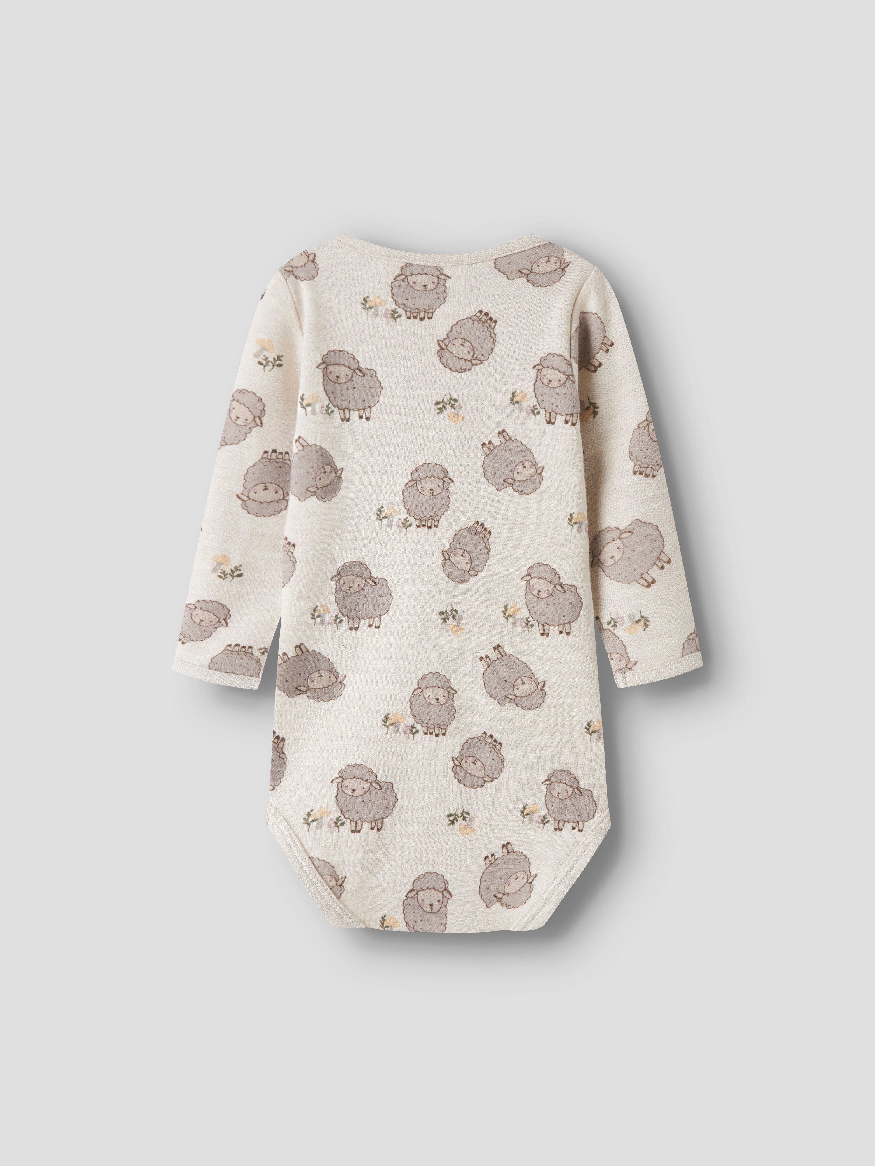 Name It Wup ull/bomull body, peyotemelangesheep