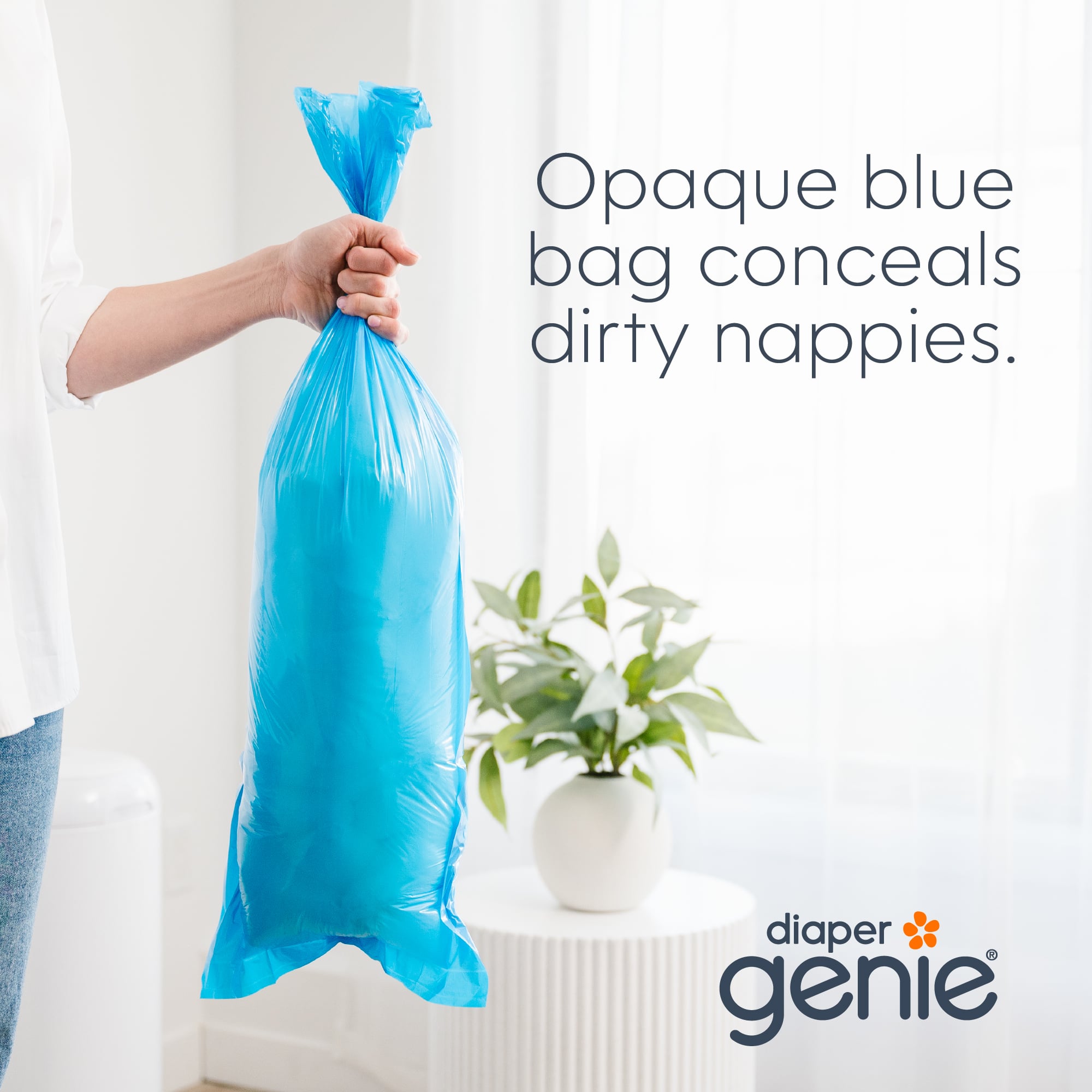 Diaper Genie Easyroll refill - 18 poser, blue