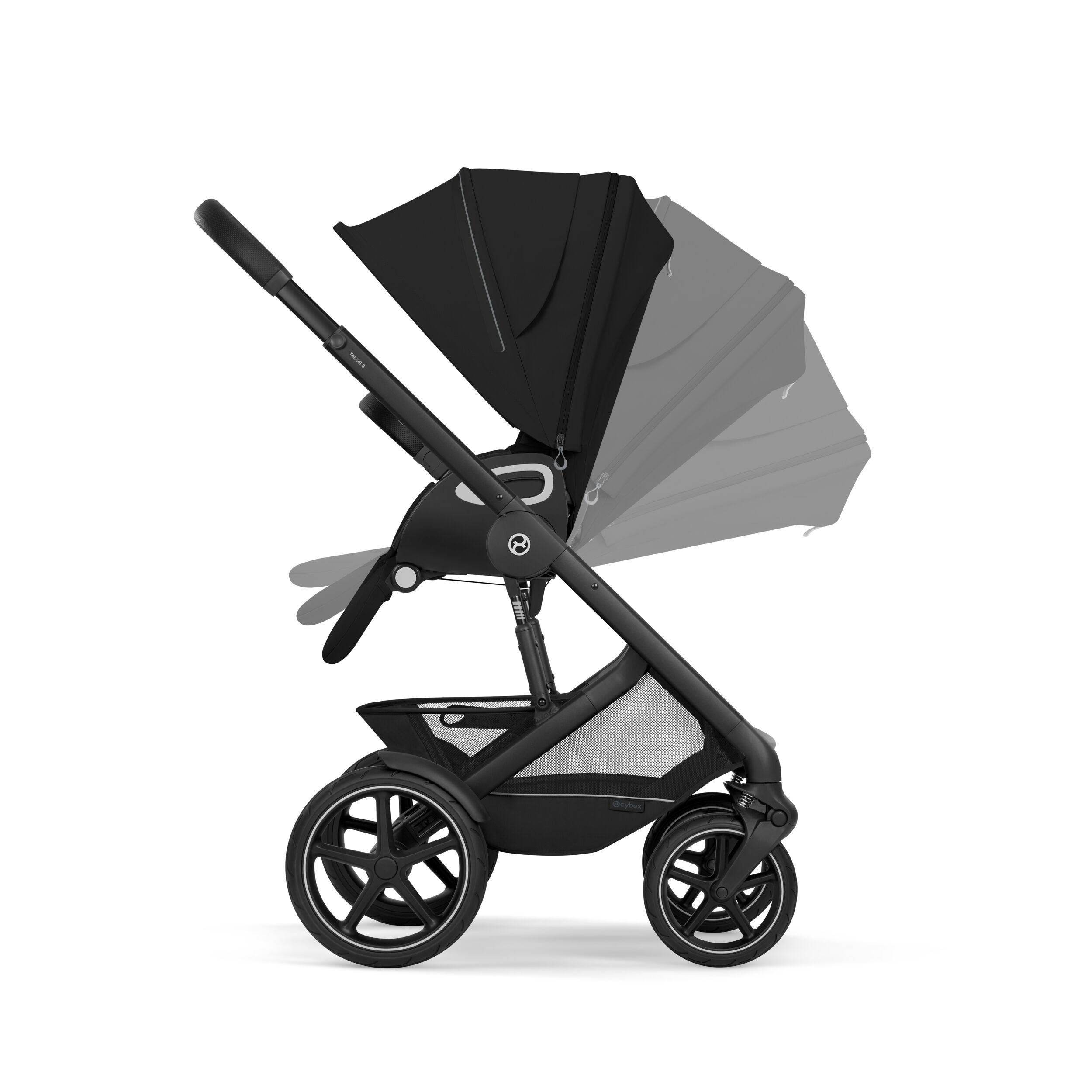 Talos S Lux inkl. Brettbar Liggedel (2026), moonblack
