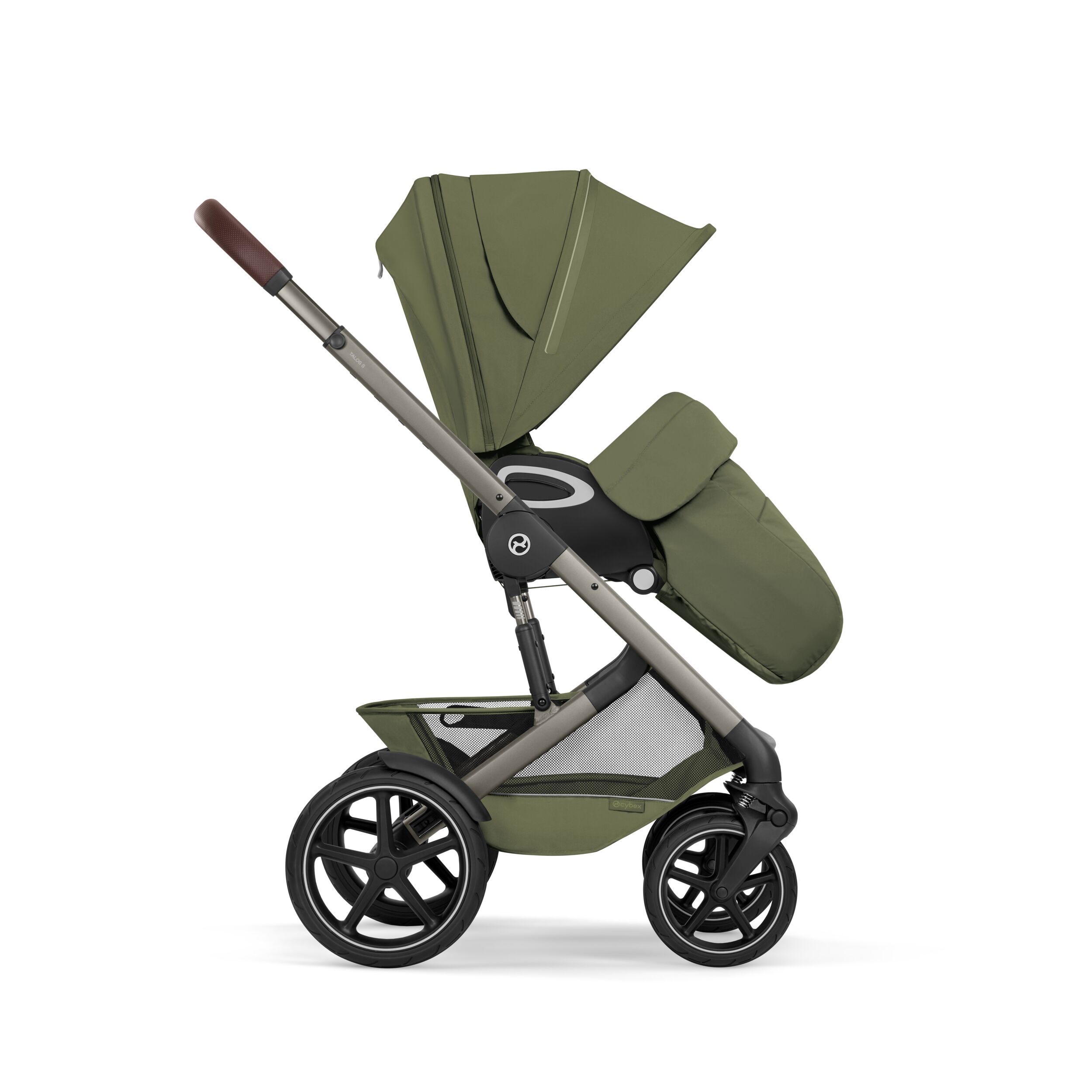 Cybex Talos S Lux Duo med Fold-Cot Moss Green