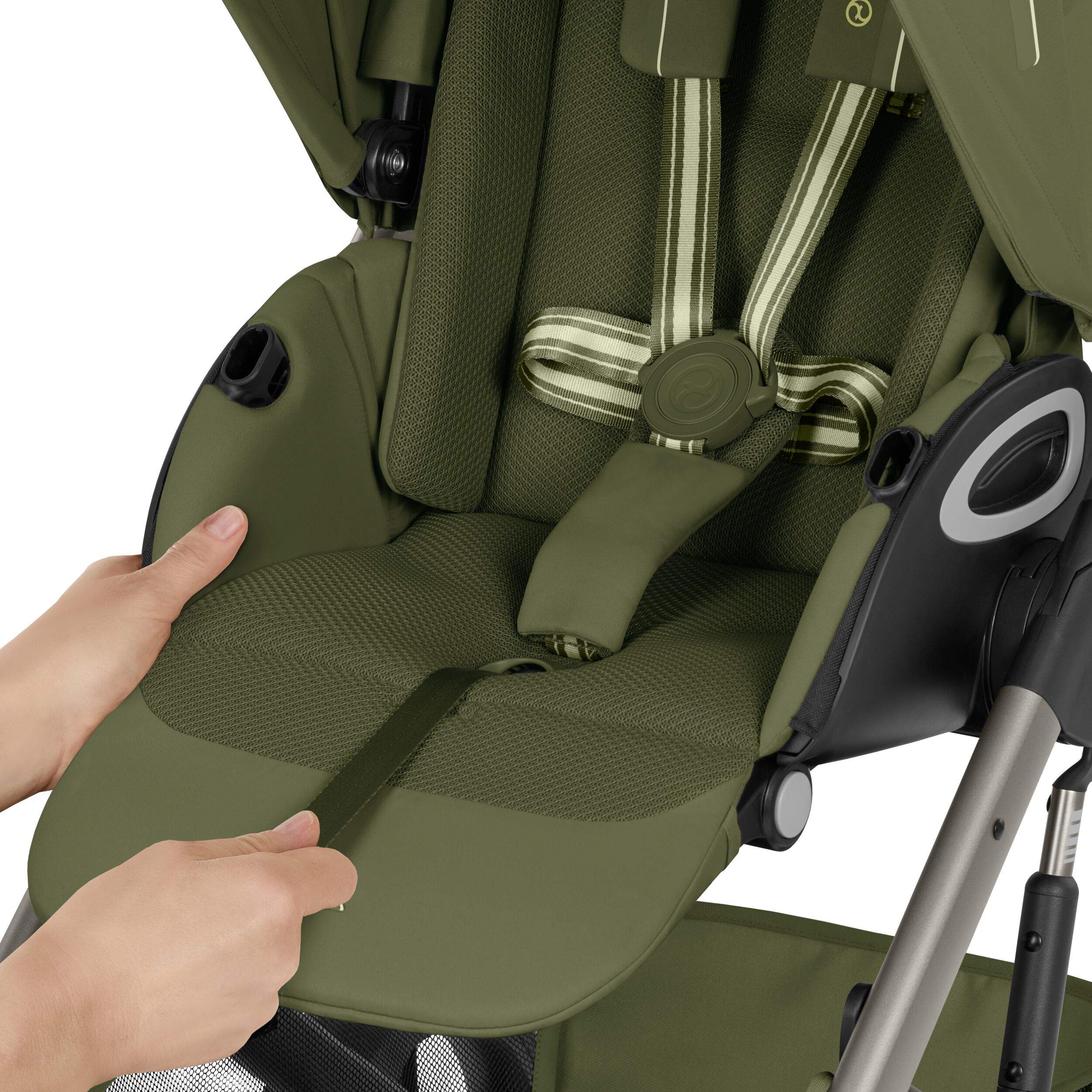 Cybex Talos S Lux Duo med Fold-Cot Moss Green