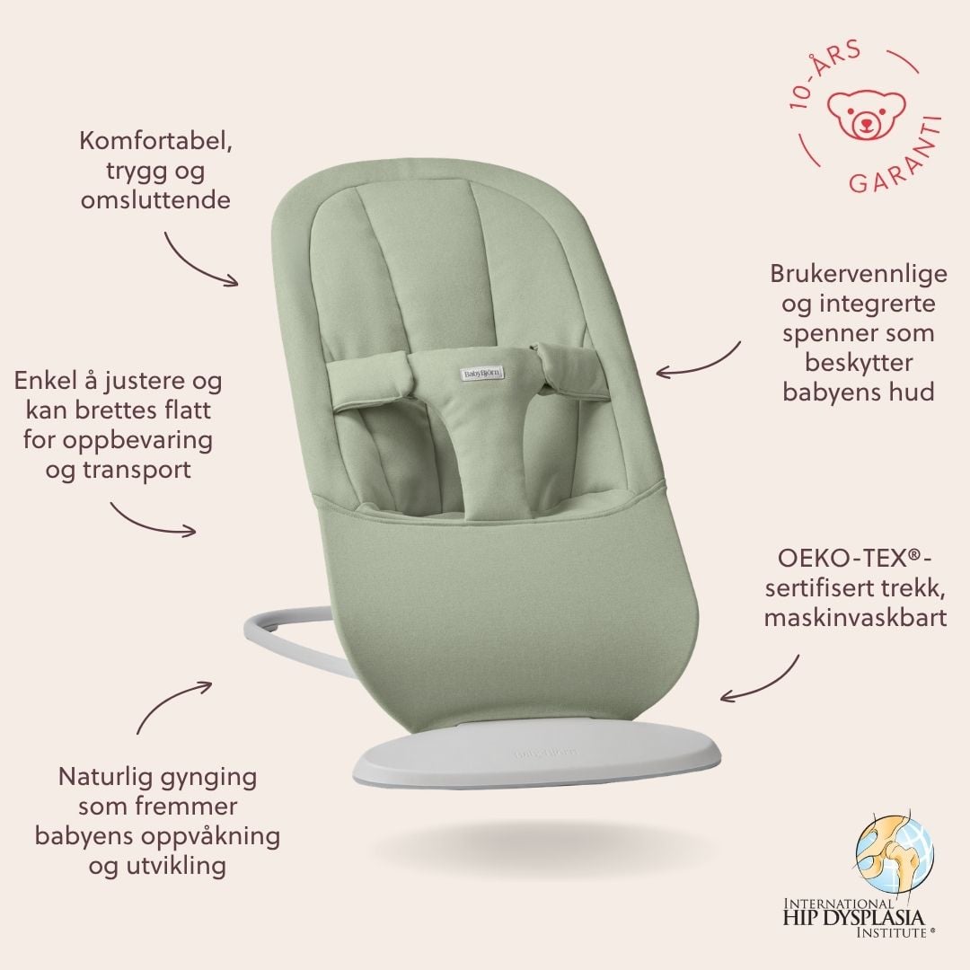 Vippestol Begin, lightgreen