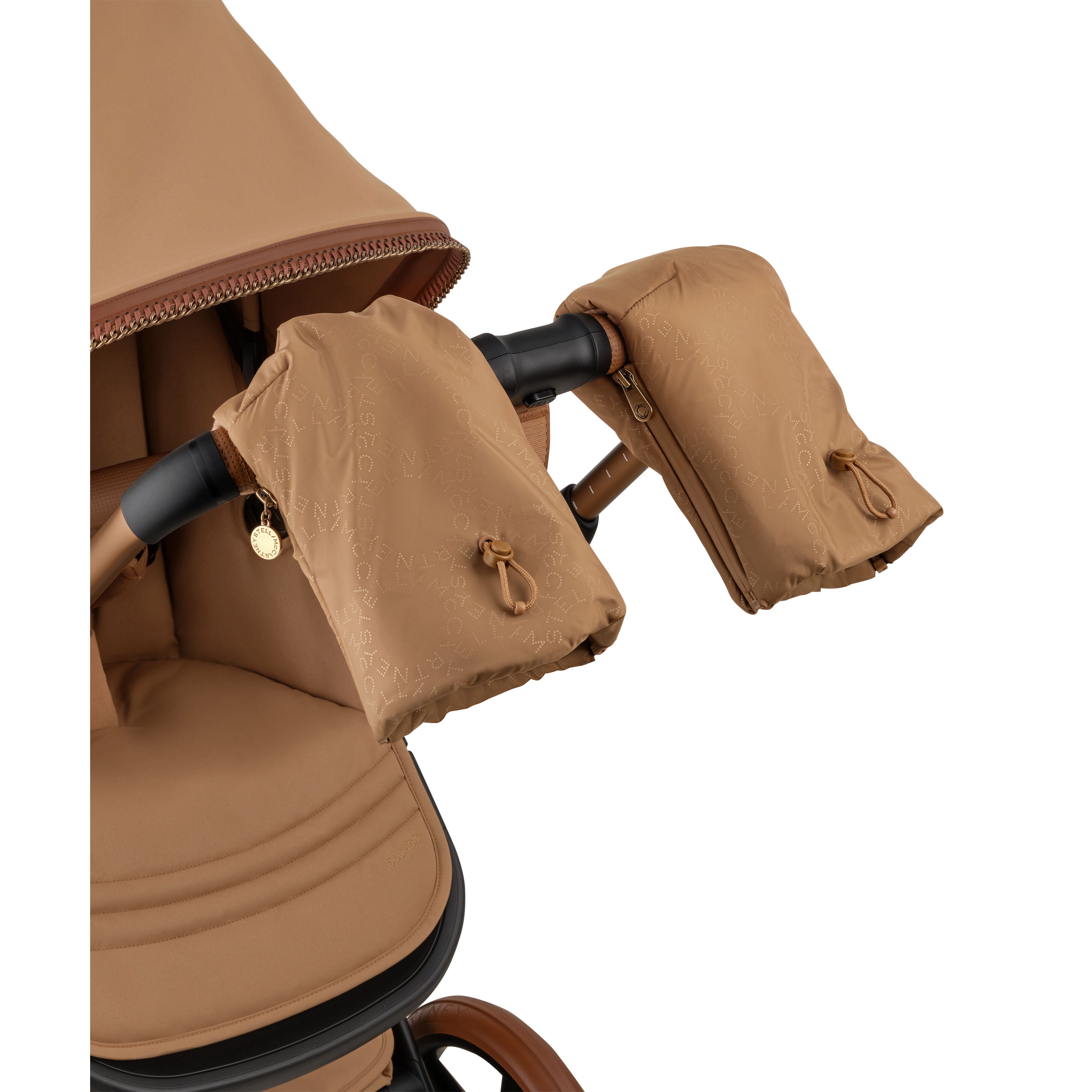 Bugaboo X StellaMcCartney vognvotter Brun - 11050929-TobBrown-One Size - 1
