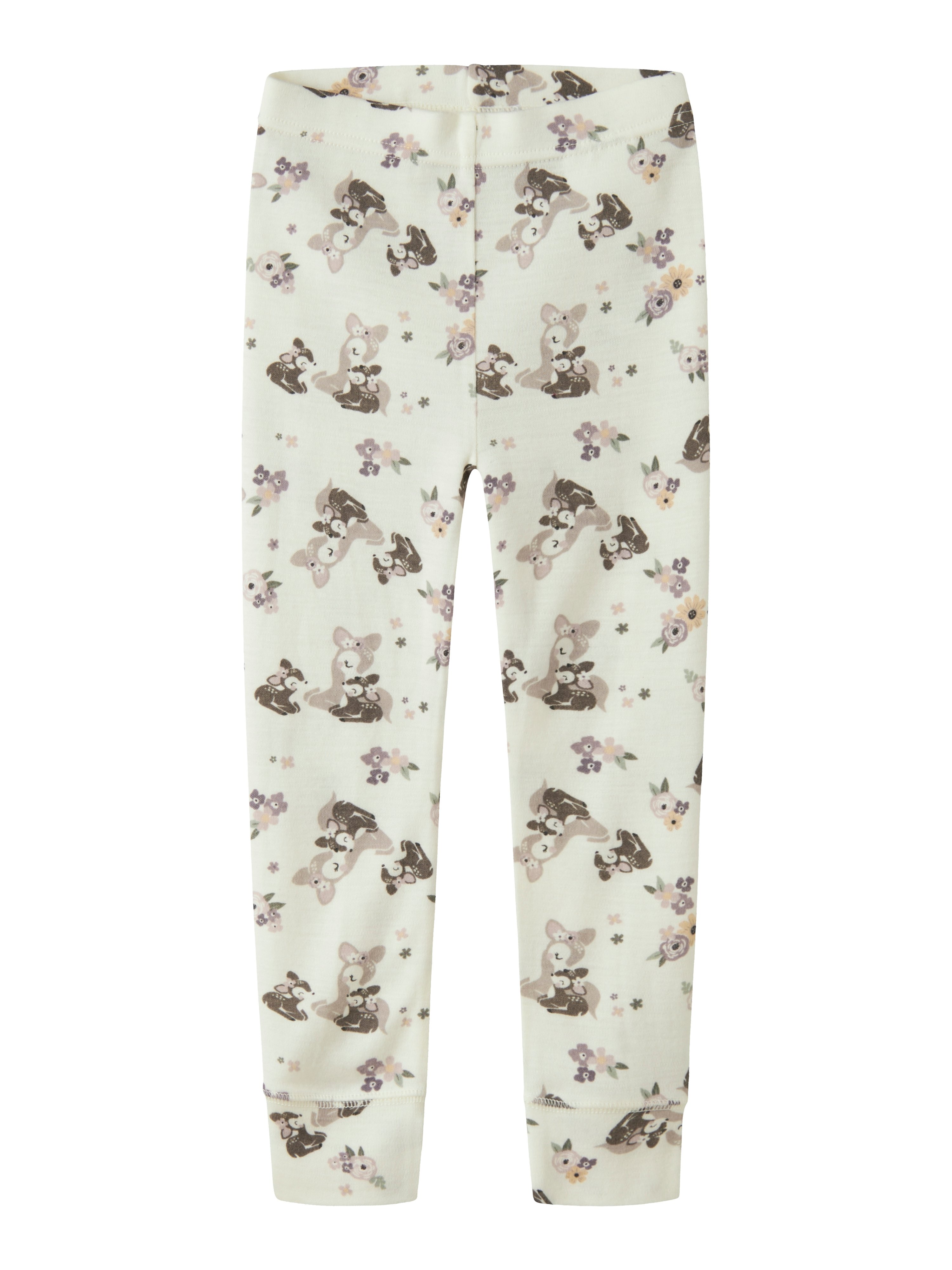 Name It Willit leggings i merinoull Hvit - 11052048-SnowWhite-92 cm - 1