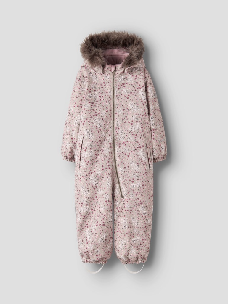 Name It Snow10 vinterdress Grå - 11052105-PureCashme-80 cm - 1