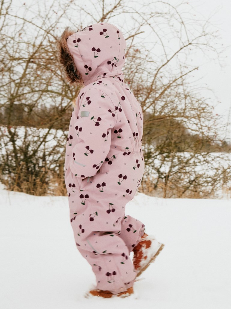 Name It Snow10 vinterdress Lilla - 11052105-violetice-80 cm - 1