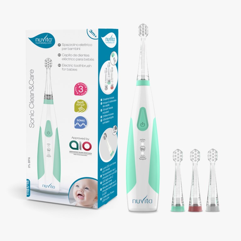 Sonic Clean&Care elektrisk tannbørste Hvit - undefined - 1