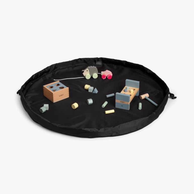 Oppbevaringspose for leker Sort - 11013908-black-onesize - 1