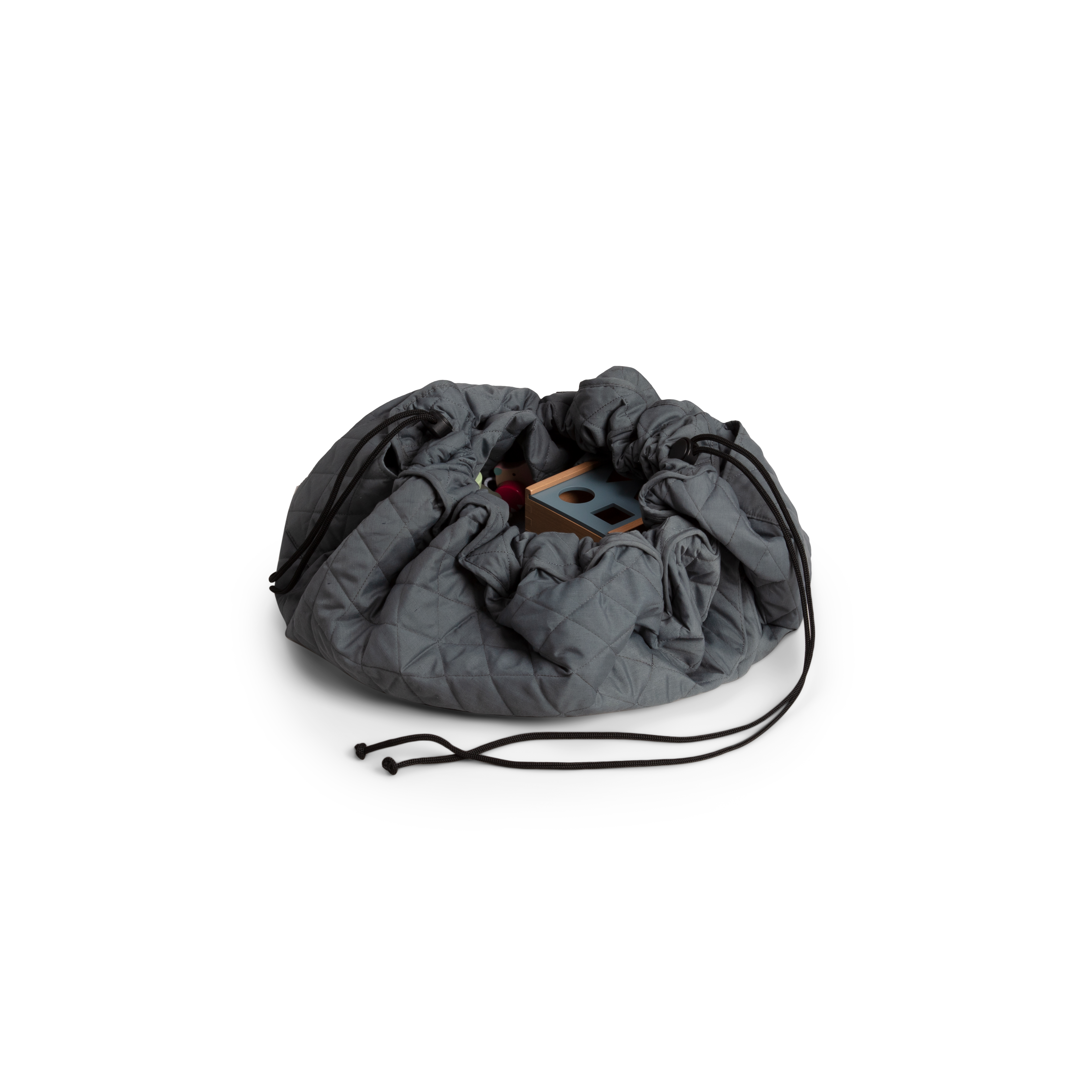 Oppbevaringspose for leker, grey