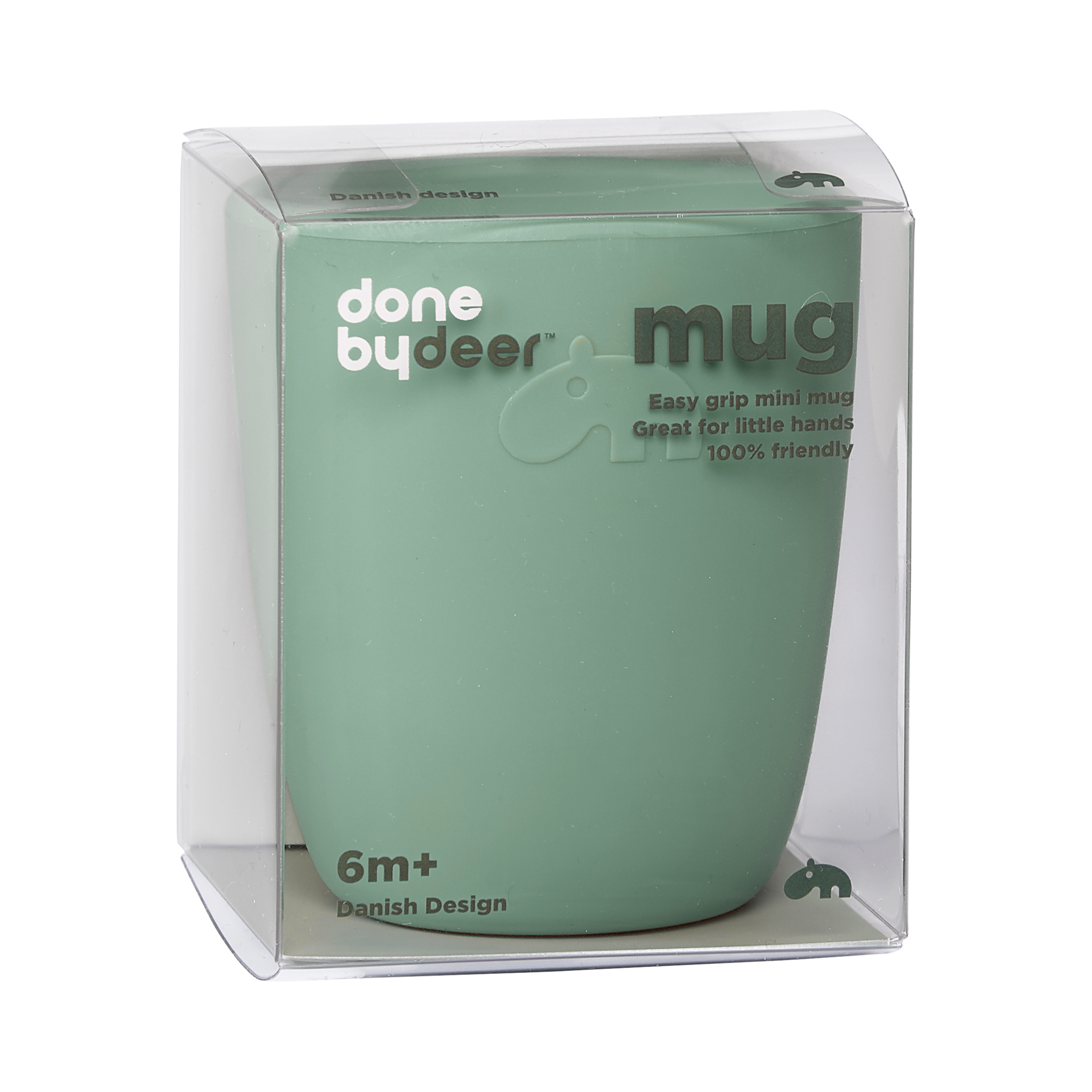 Easy grip mini kopp, green