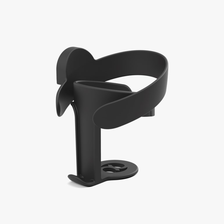 Gold Line 2-i-1 koppholder Sort - 11016773-black-onesize - 1