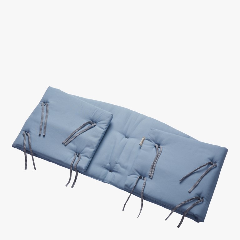Sengekant til Classic babyseng, dustyblue Blå - 11016867-dustyblue-158cm - 1