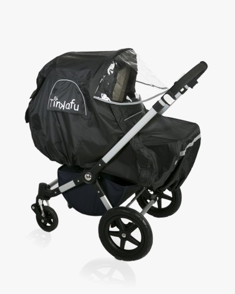 Regntrekk med skjerm Sort - undefined - 1