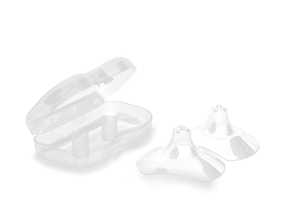 Silikon ammeskjold, transparent