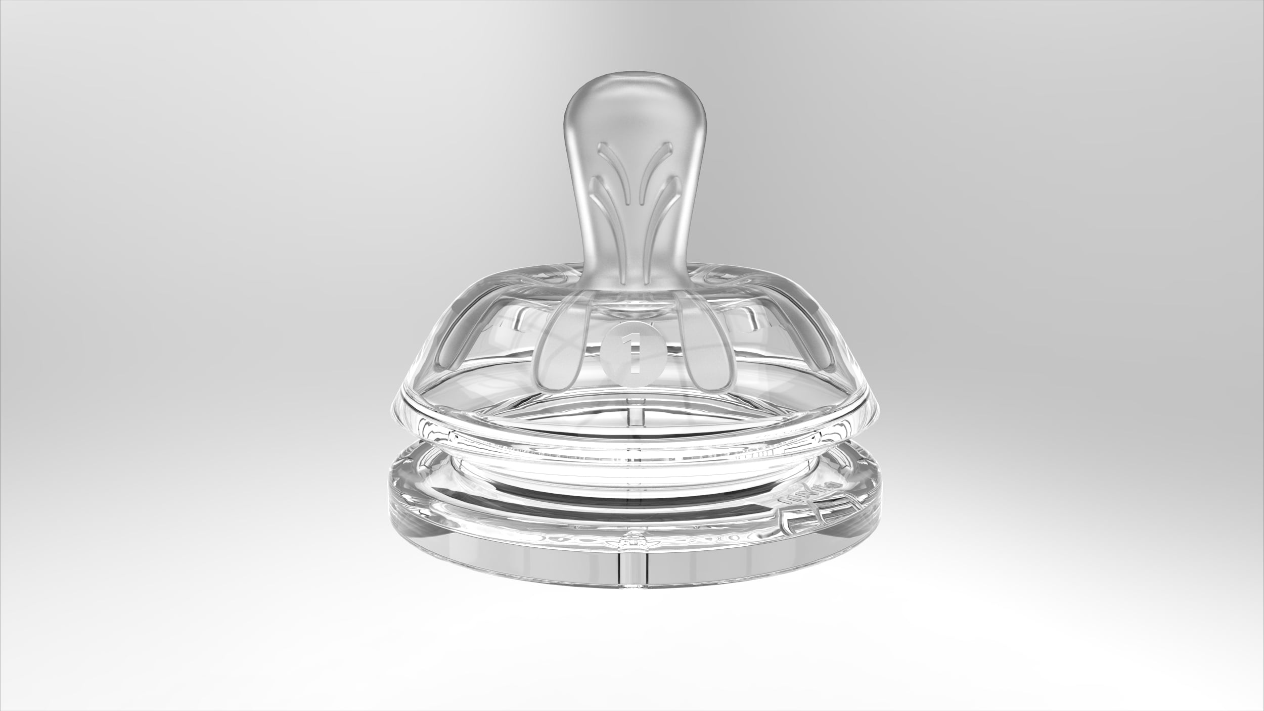 Flaskesmokk, transparent