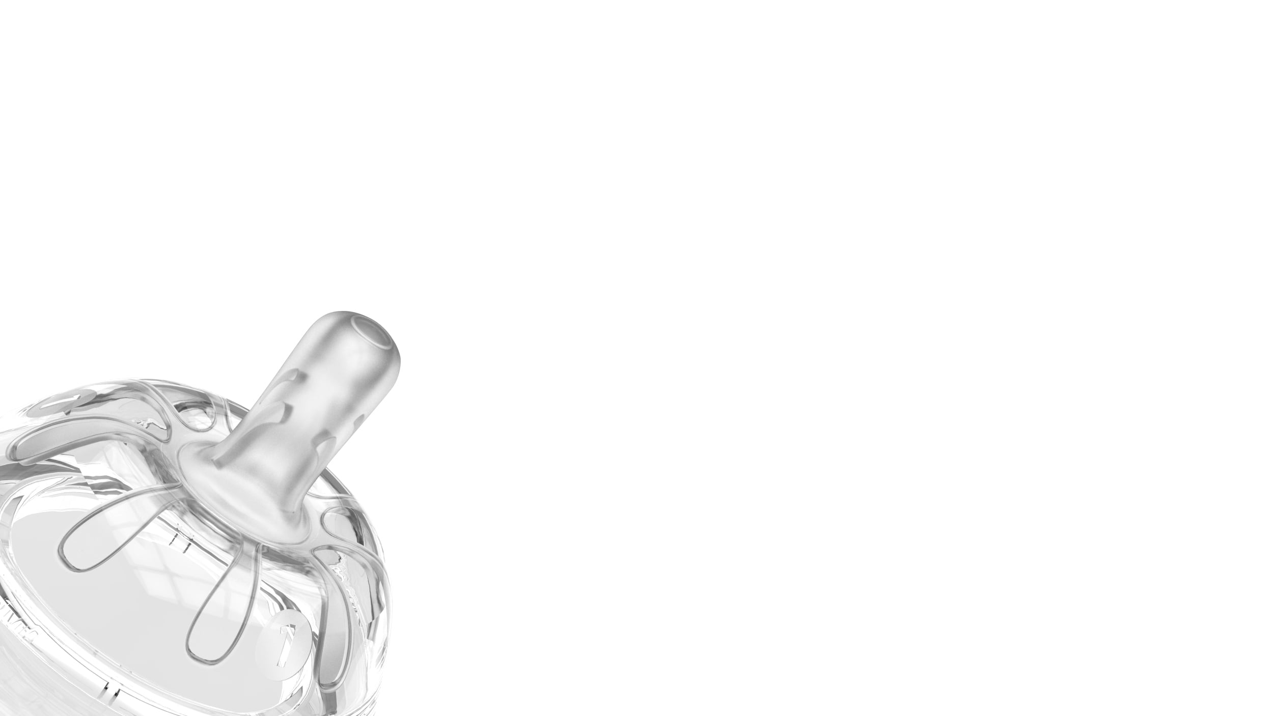Flaskesmokk, transparent